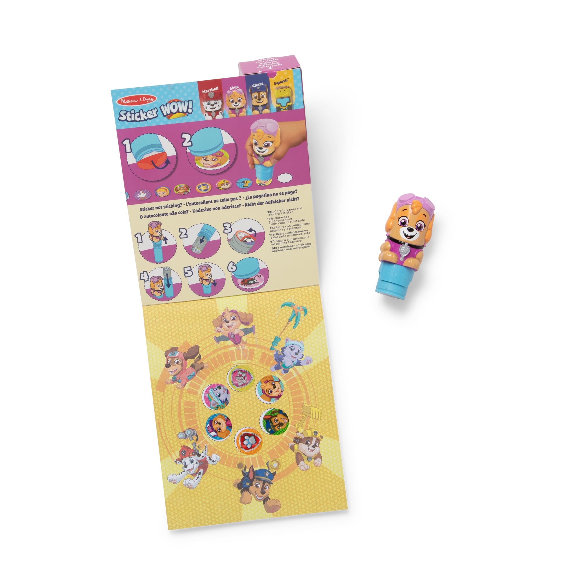 Sticker WOW!? Activity Pad & Sticker Stamper - PAW Patrol Skye - Image 4