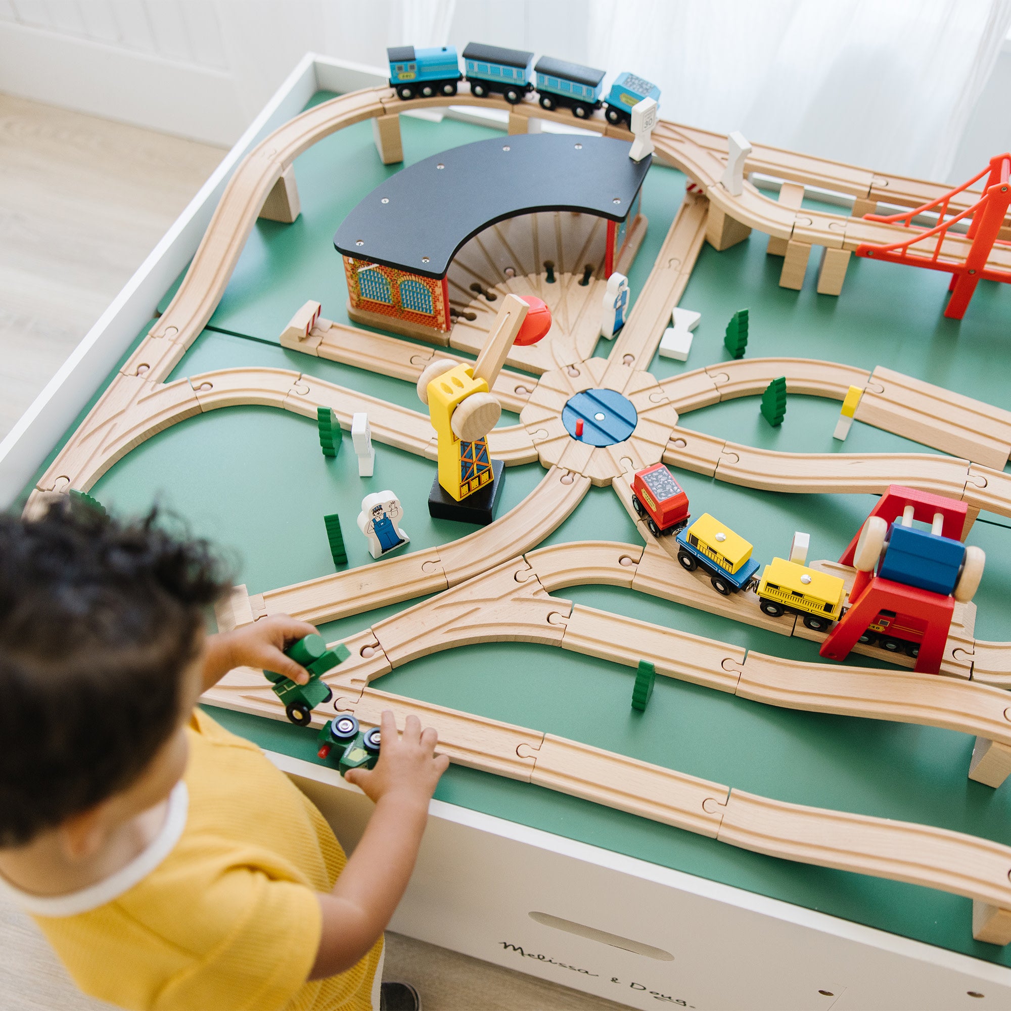 Wooden Railway Set - Image 9