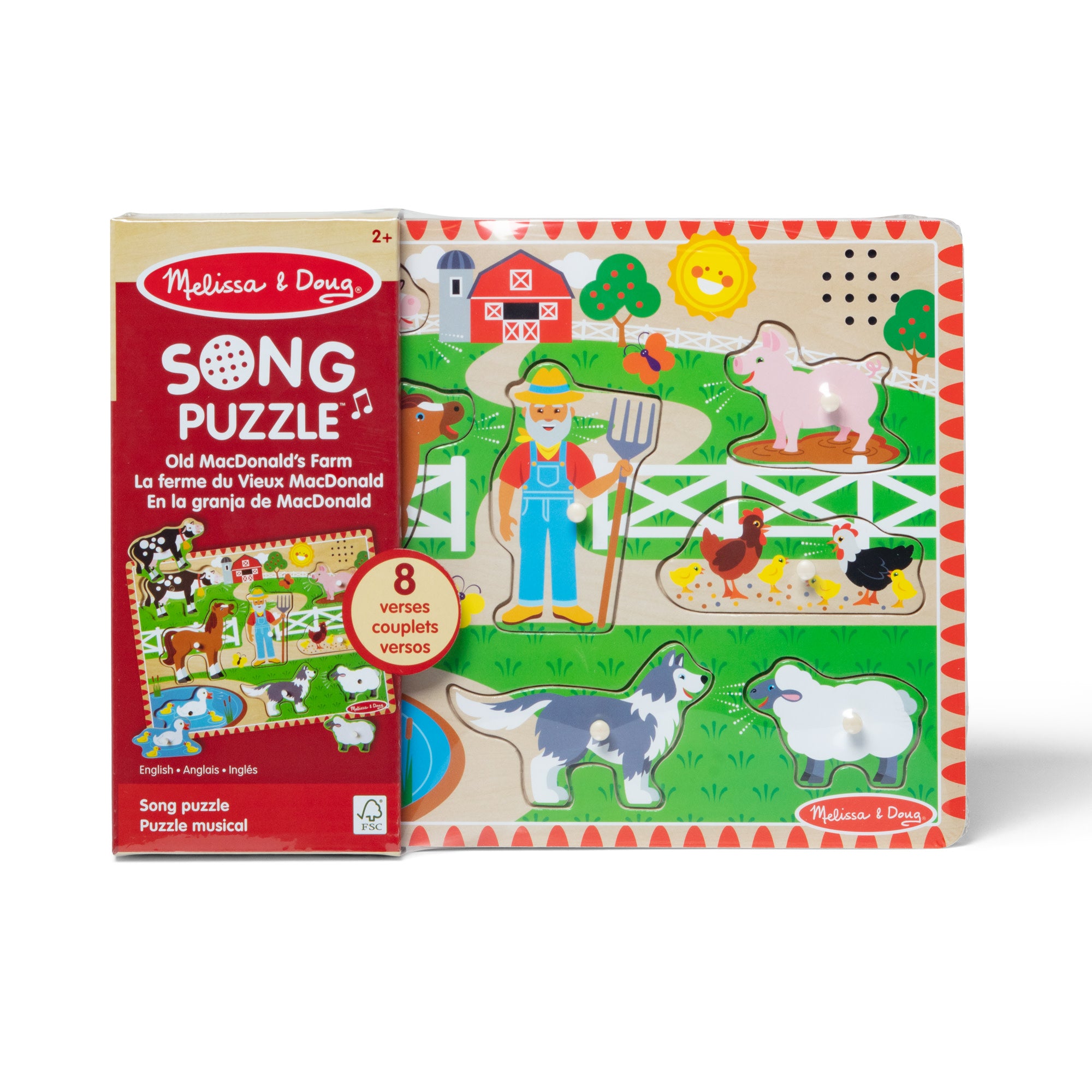 Old MacDonald's Farm Song Puzzle - 8 Pieces - Image 3