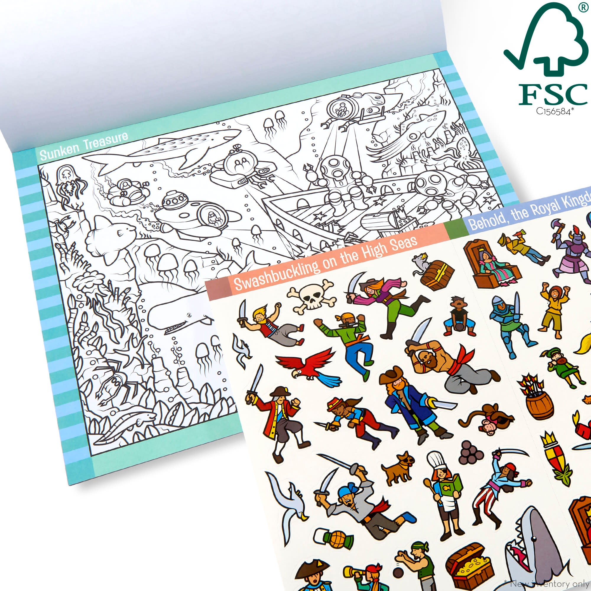 Seek & Find Sticker Pad ?C Adventure - Image 3