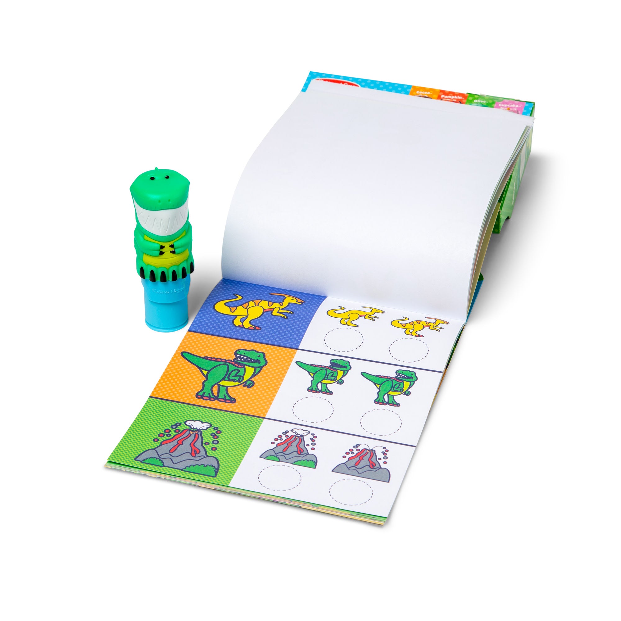 Sticker WOW!? Dinosaur Bundle: Activity Pad & Sticker Stamper + Mini Activity Pad and 200 Refill Stickers - Image 4