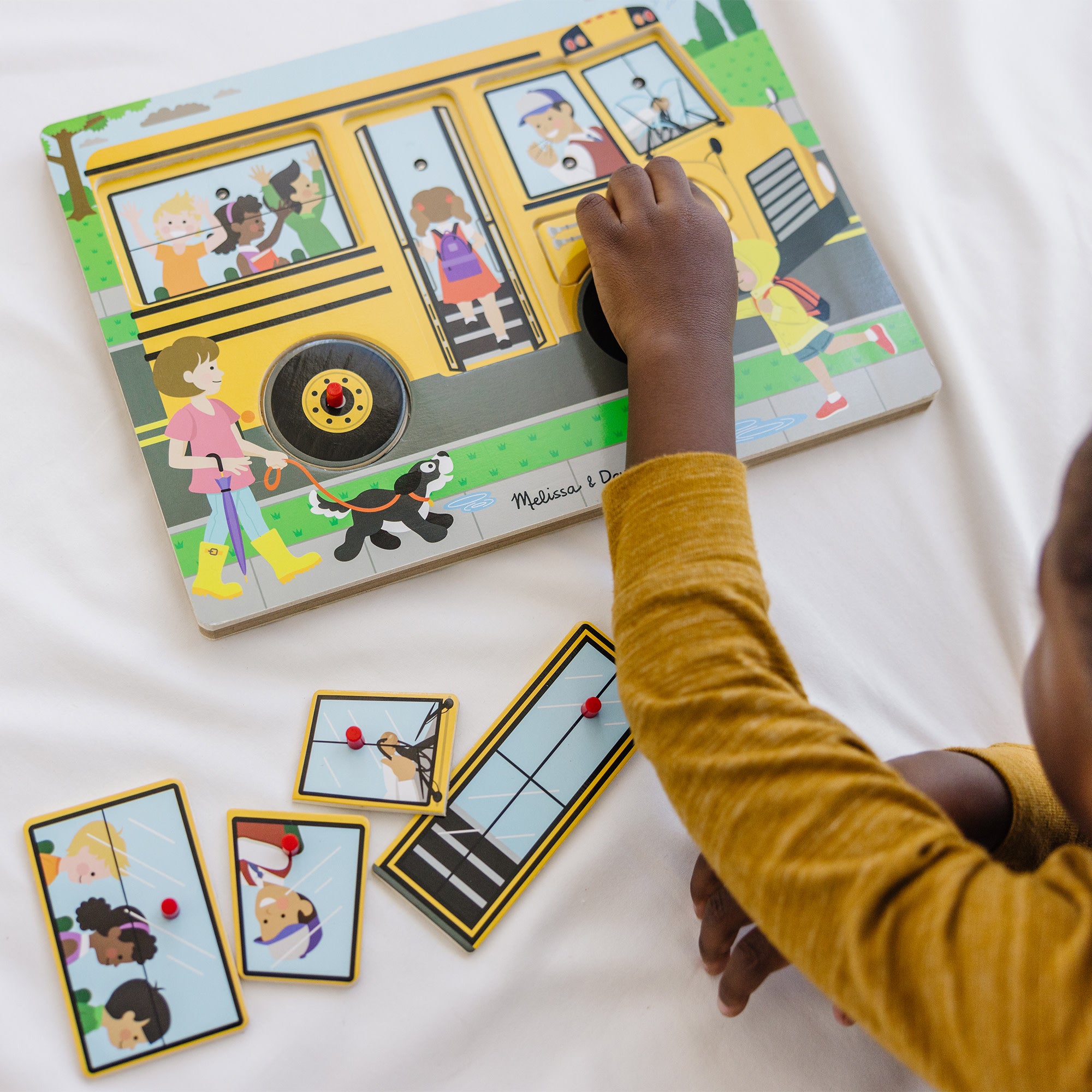 The Wheels on the Bus Song Puzzle - 6 Pieces - Image 2