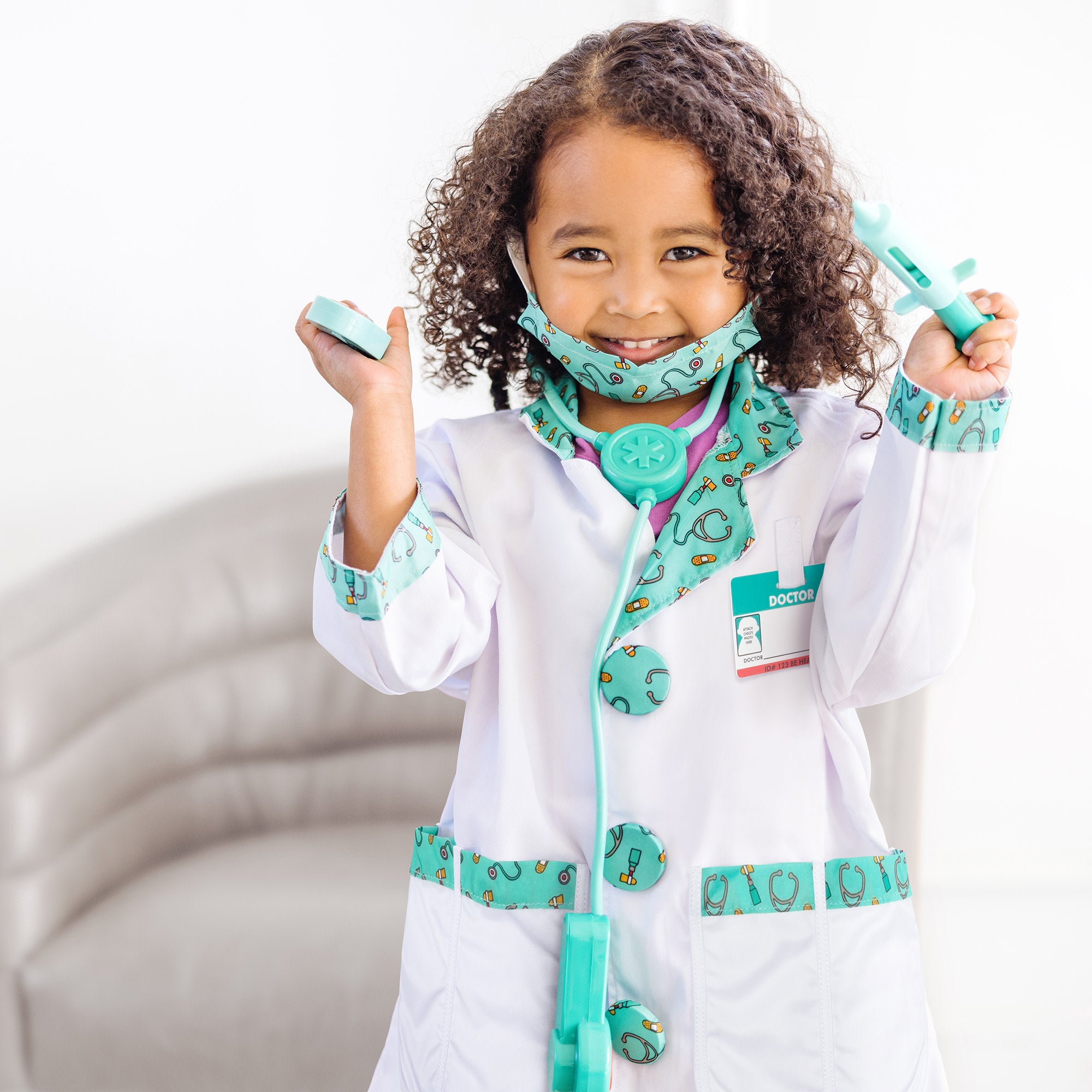 Doctor Costume Role Play Set - Image 2