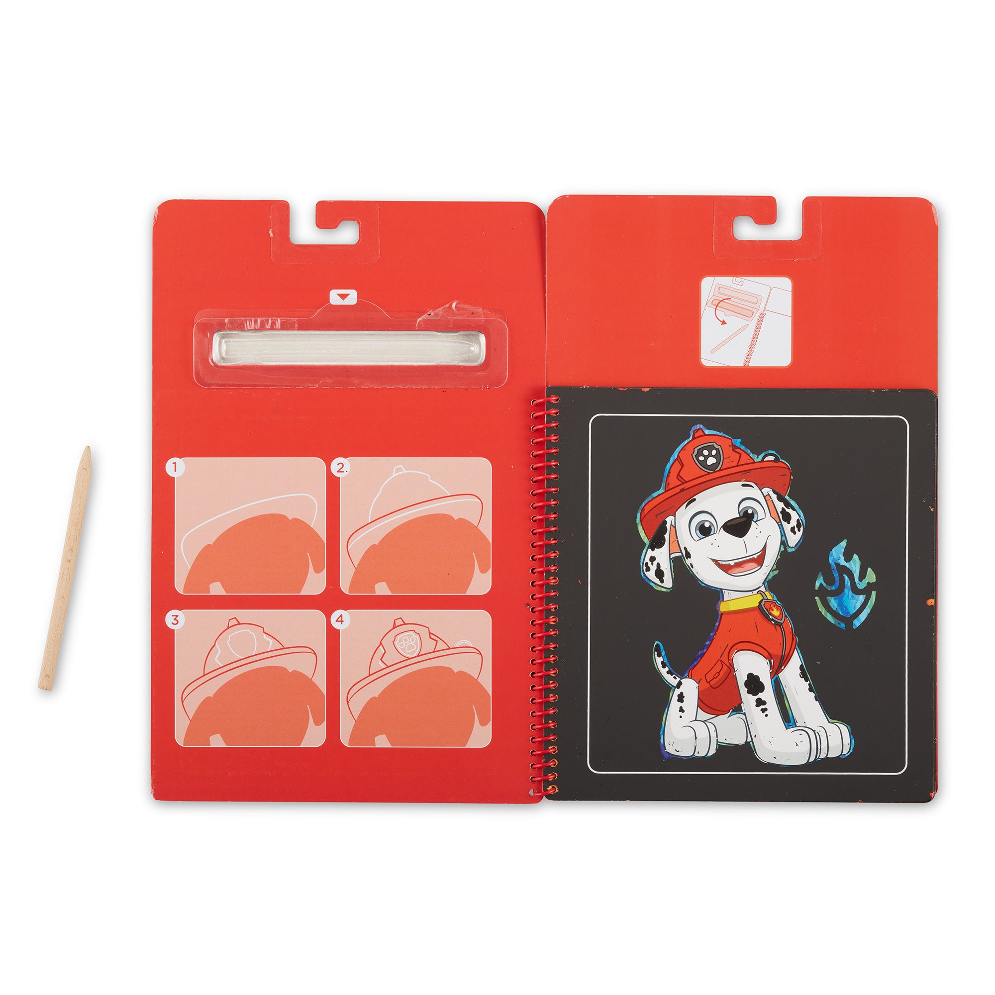 PAW Patrol Scratch Art Pad - Marshall - Image 3