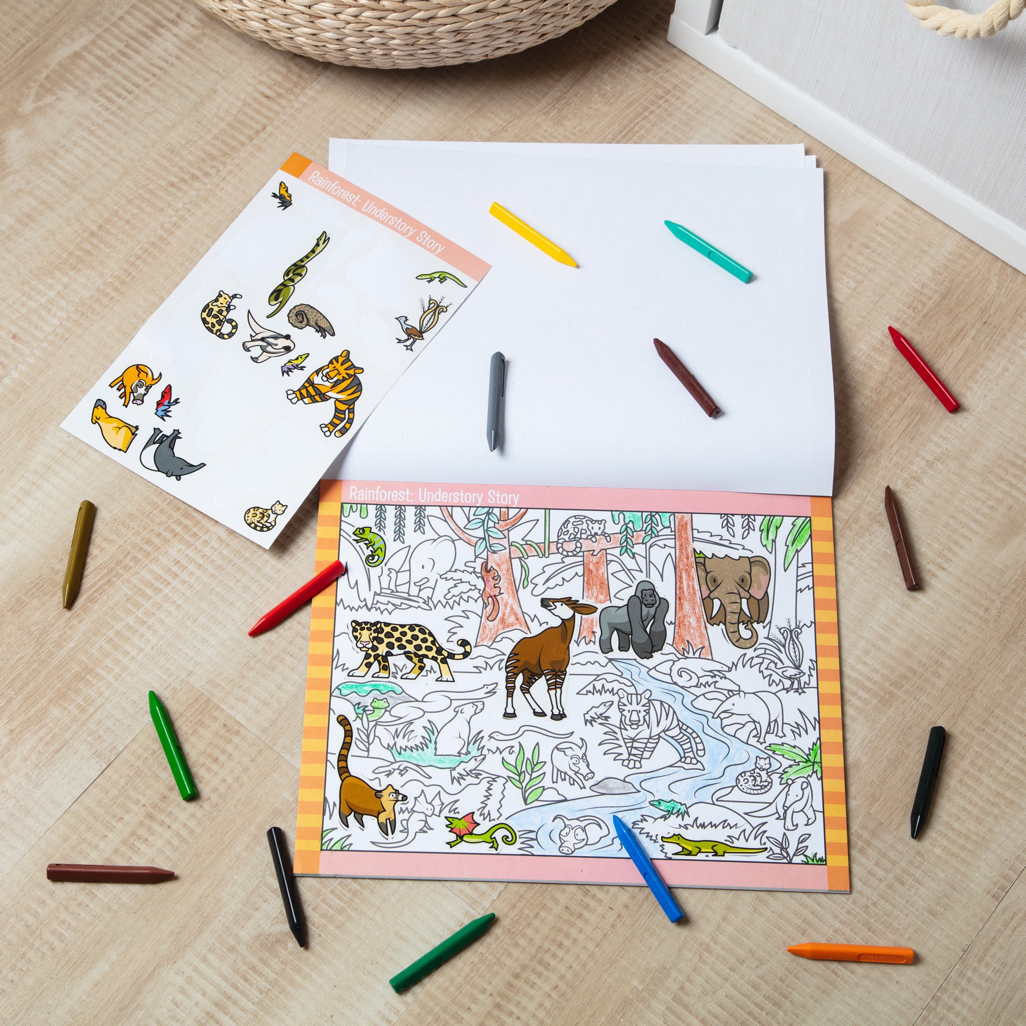 Seek & Find Sticker Pad ?C Animals - Image 9