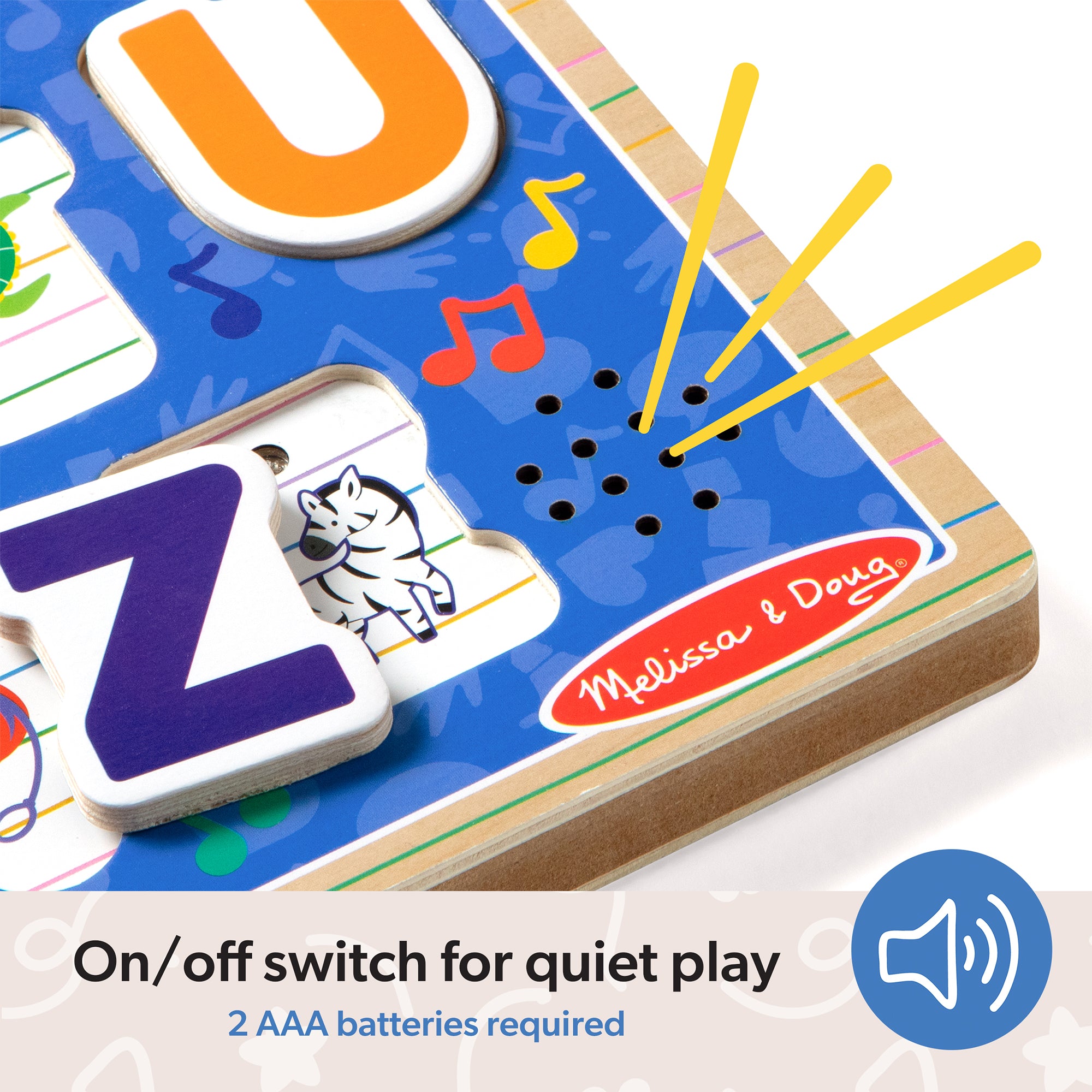 Ms. Rachel? Wooden Phonics Alphabet Sound Puzzle - 24 Pieces - Image 8