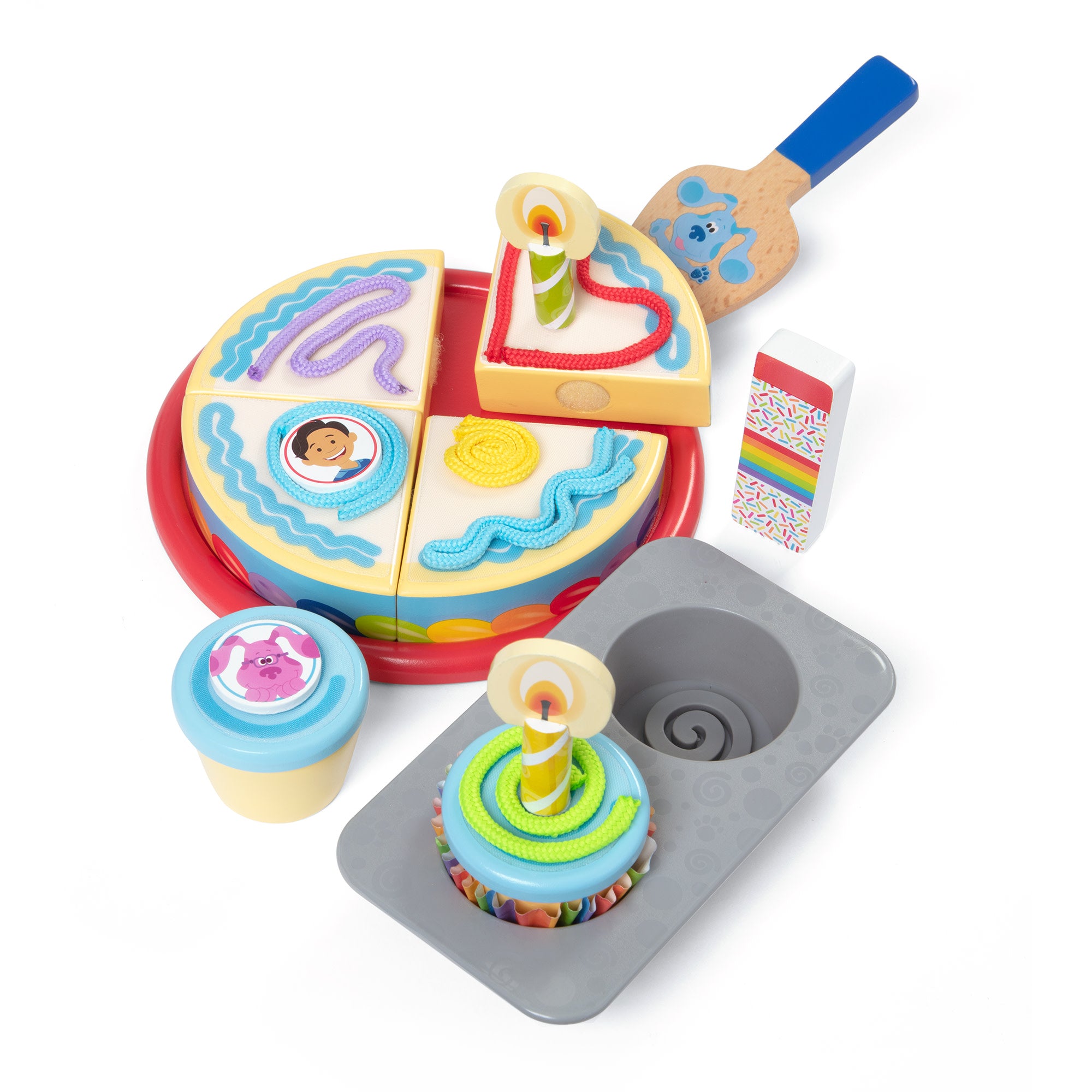 Blue's Clues & You! Wooden Birthday Party Play Set - Image 8