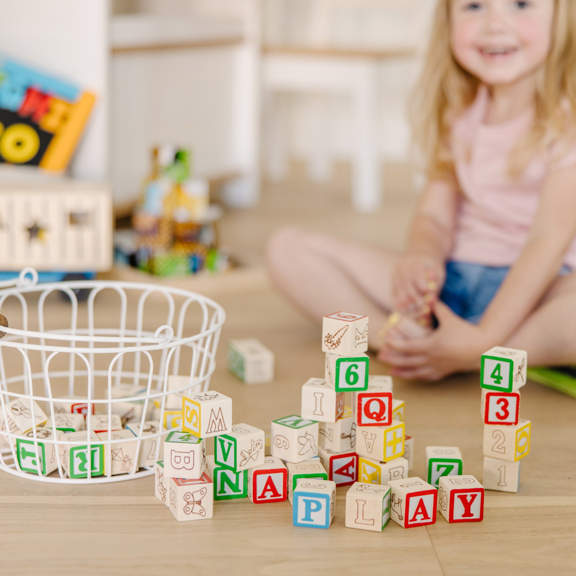 Wooden ABC/123 Blocks - Image 2