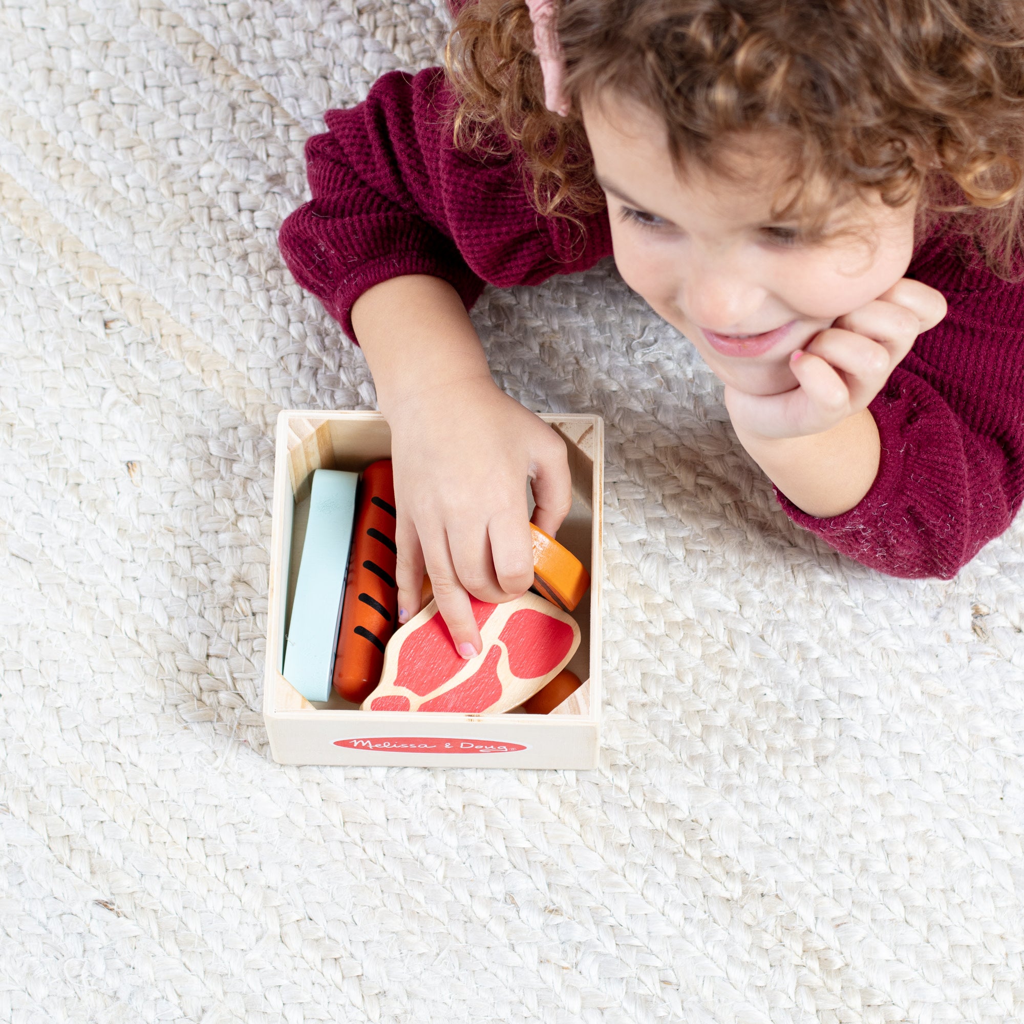 Wooden Food Groups Play Set ?C Protein - Image 5