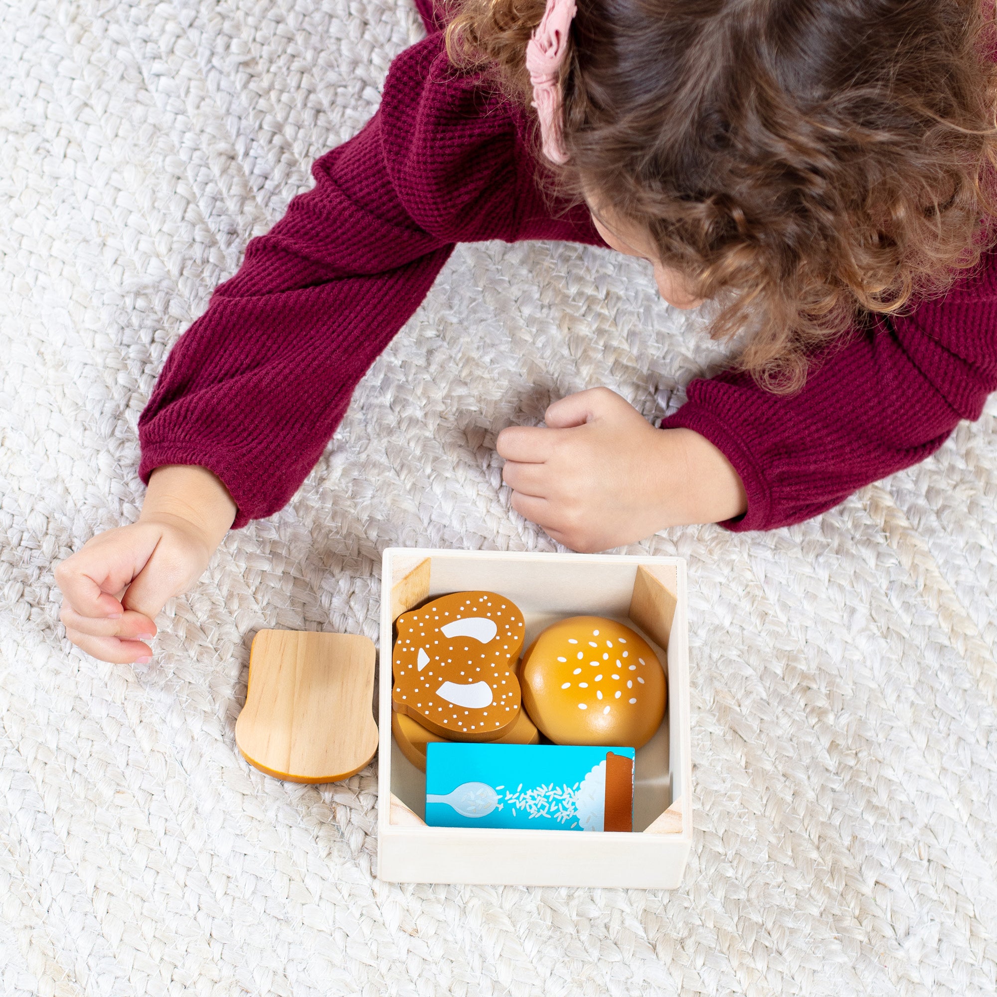 Wooden Food Groups Play Set ?C Grains - Image 7