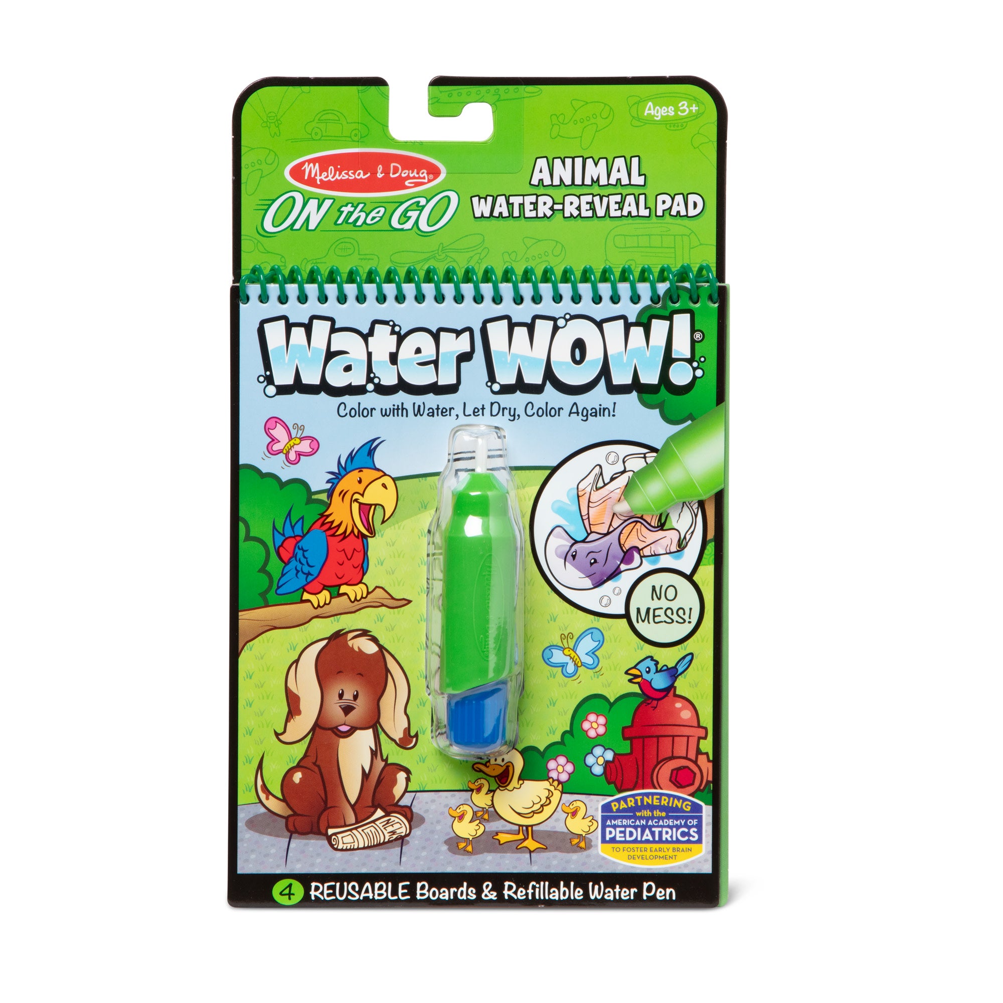 Water WOW!? Water Reveal Pad ?C Animals