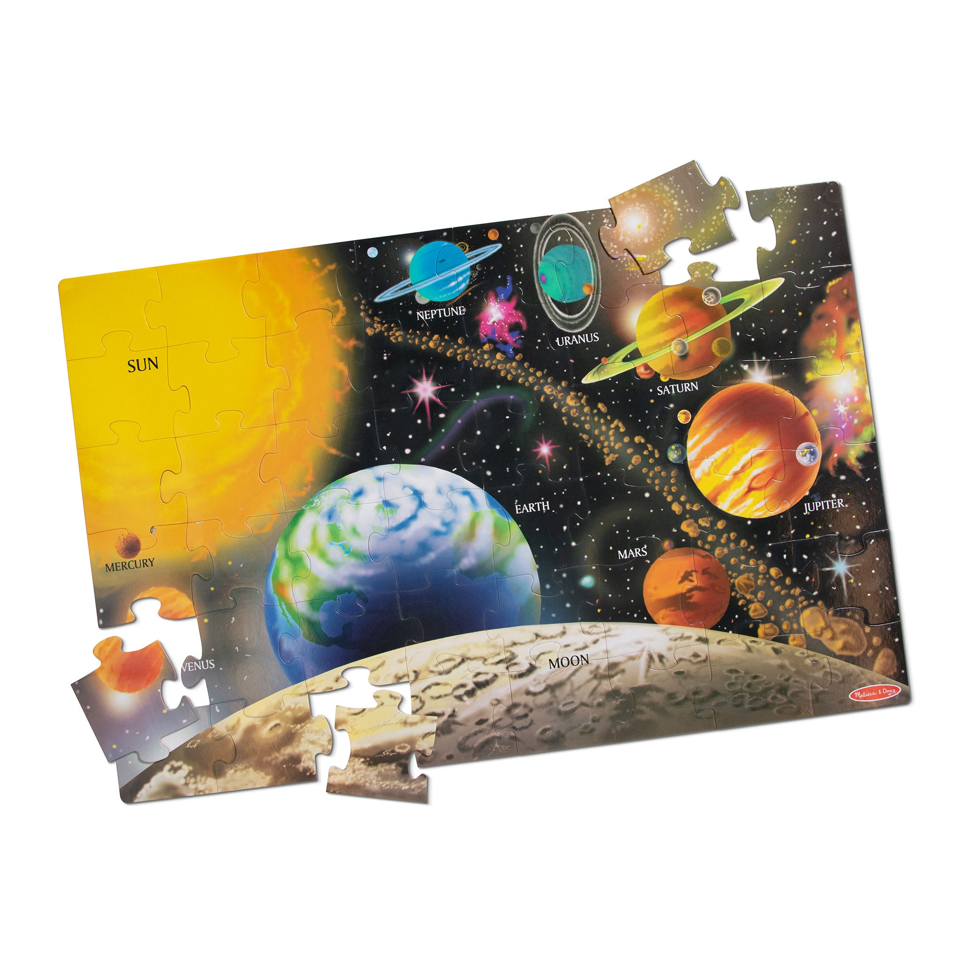 Solar System Floor Puzzle - 48 Pieces - Image 8
