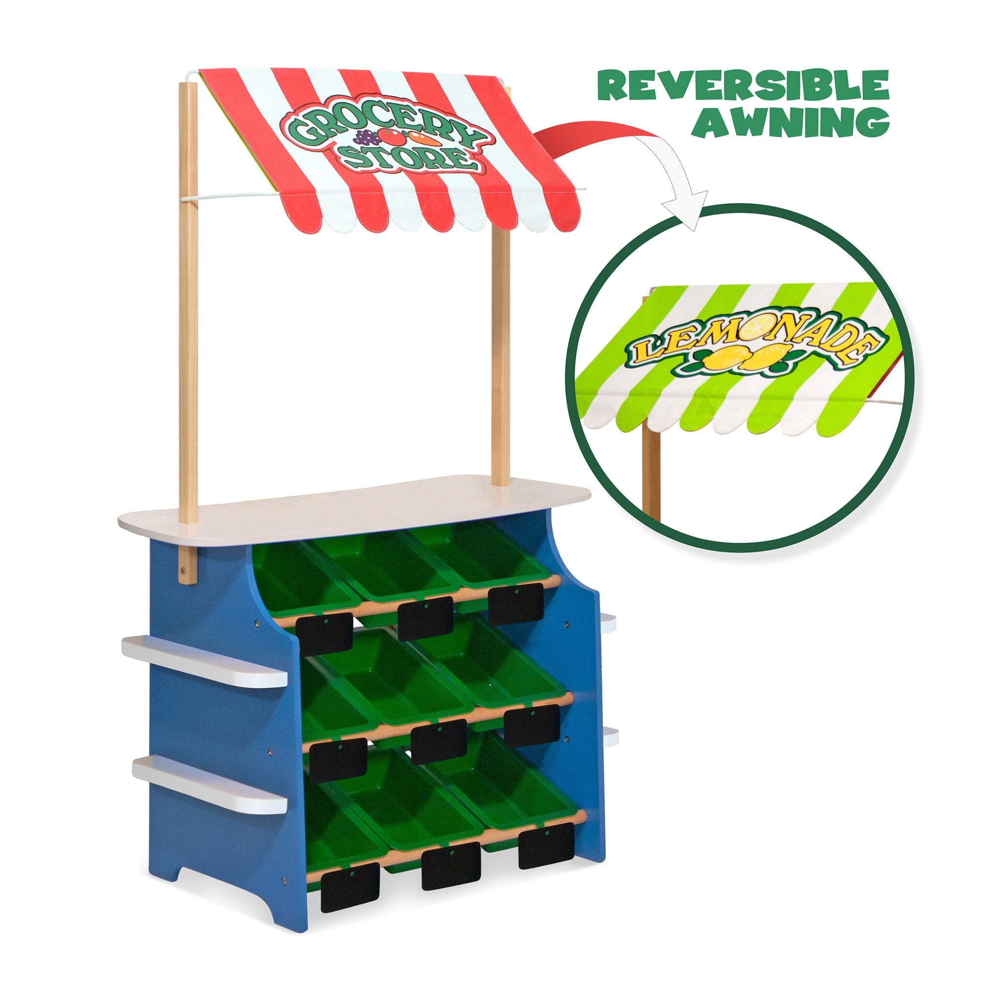Wooden Grocery Store / Lemonade Stand - Image 3