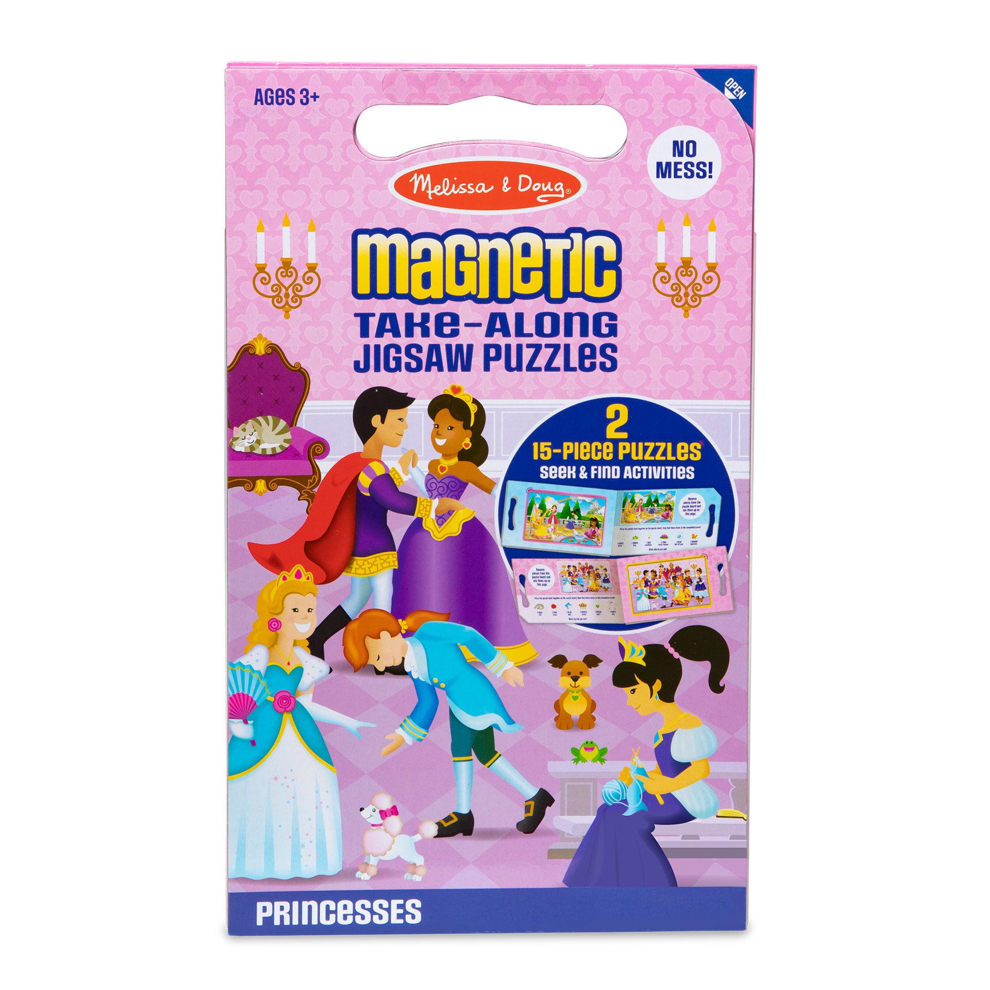 Take-Along Magnetic Jigsaw Puzzles ?C Princesses