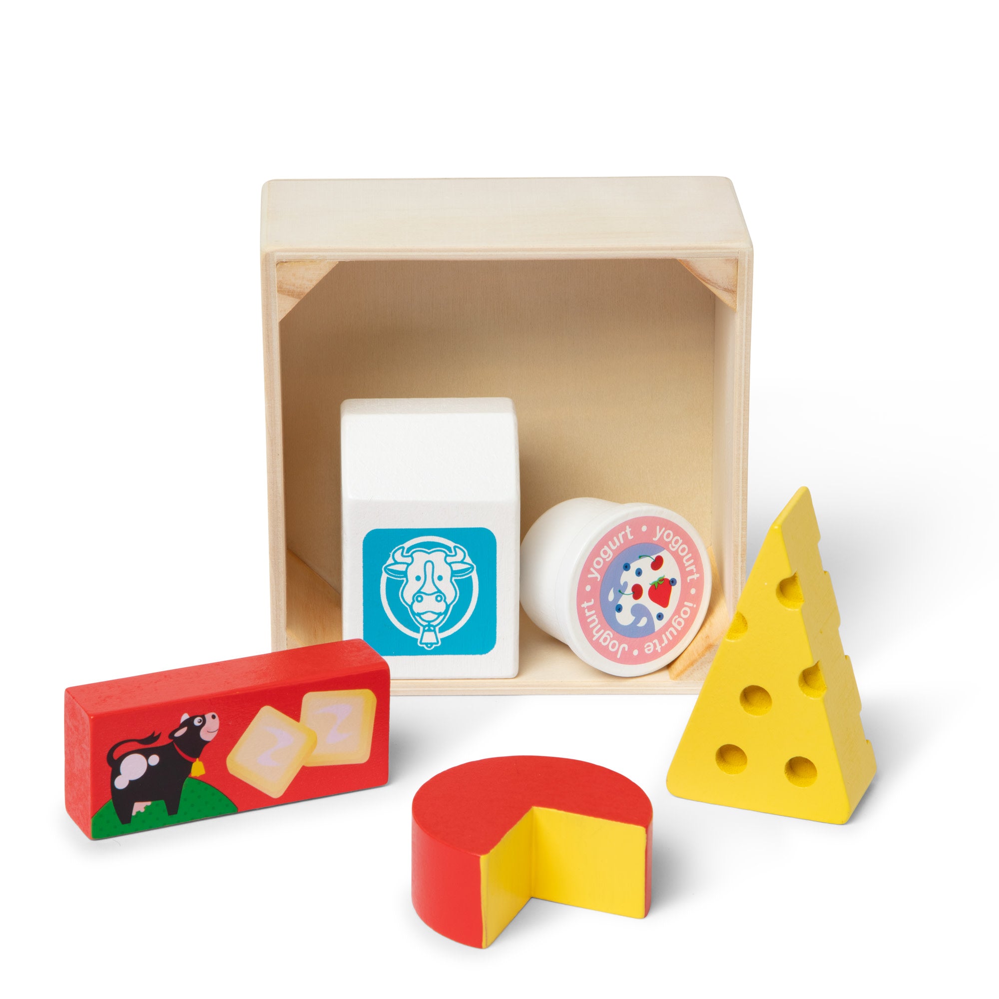 Wooden Food Groups Play Set ?C Dairy - Image 3