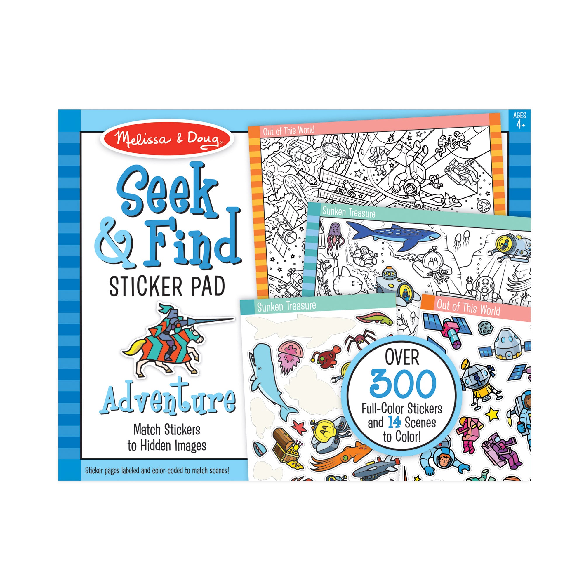 Seek & Find Sticker Pad ?C Adventure
