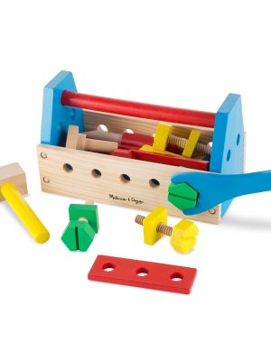 Wooden Take-Along Tool Kit