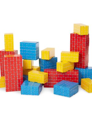 Deluxe Jumbo Cardboard Blocks - 40 Pieces