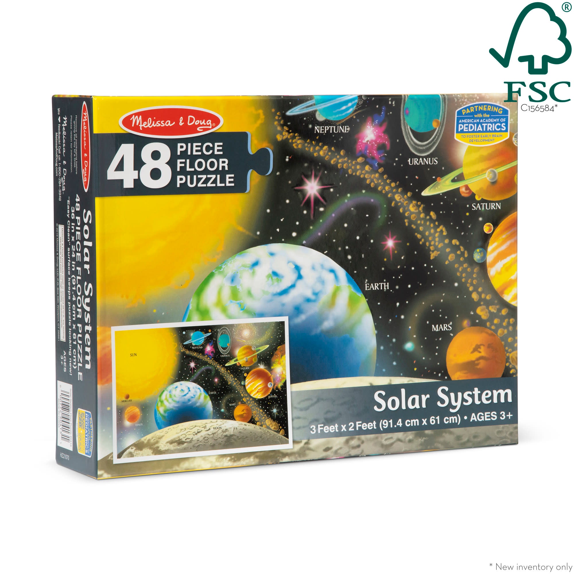Solar System Floor Puzzle - 48 Pieces - Image 10
