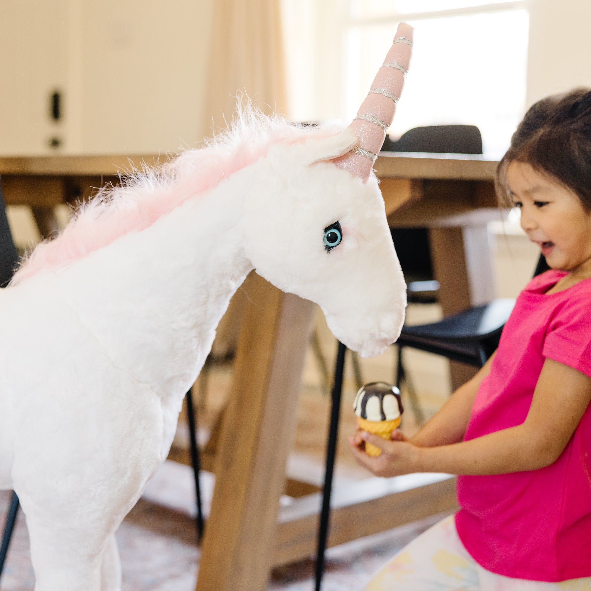 Unicorn Lifelike Plush Stuffed Animal - Image 7