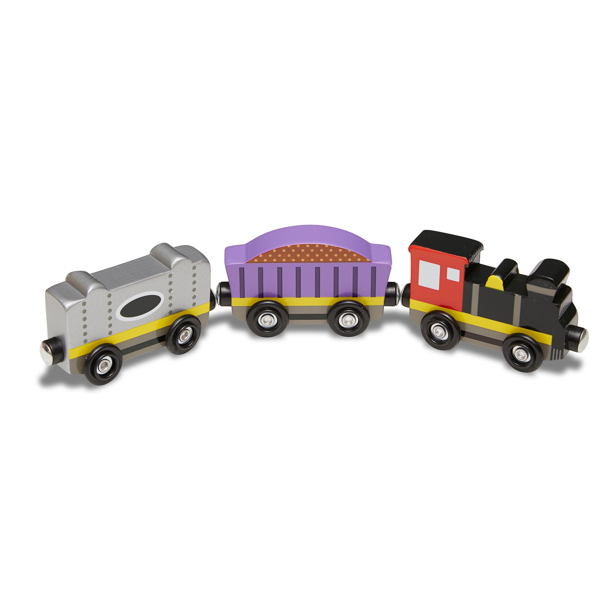Magnetic Wooden Train Cars - Image 4