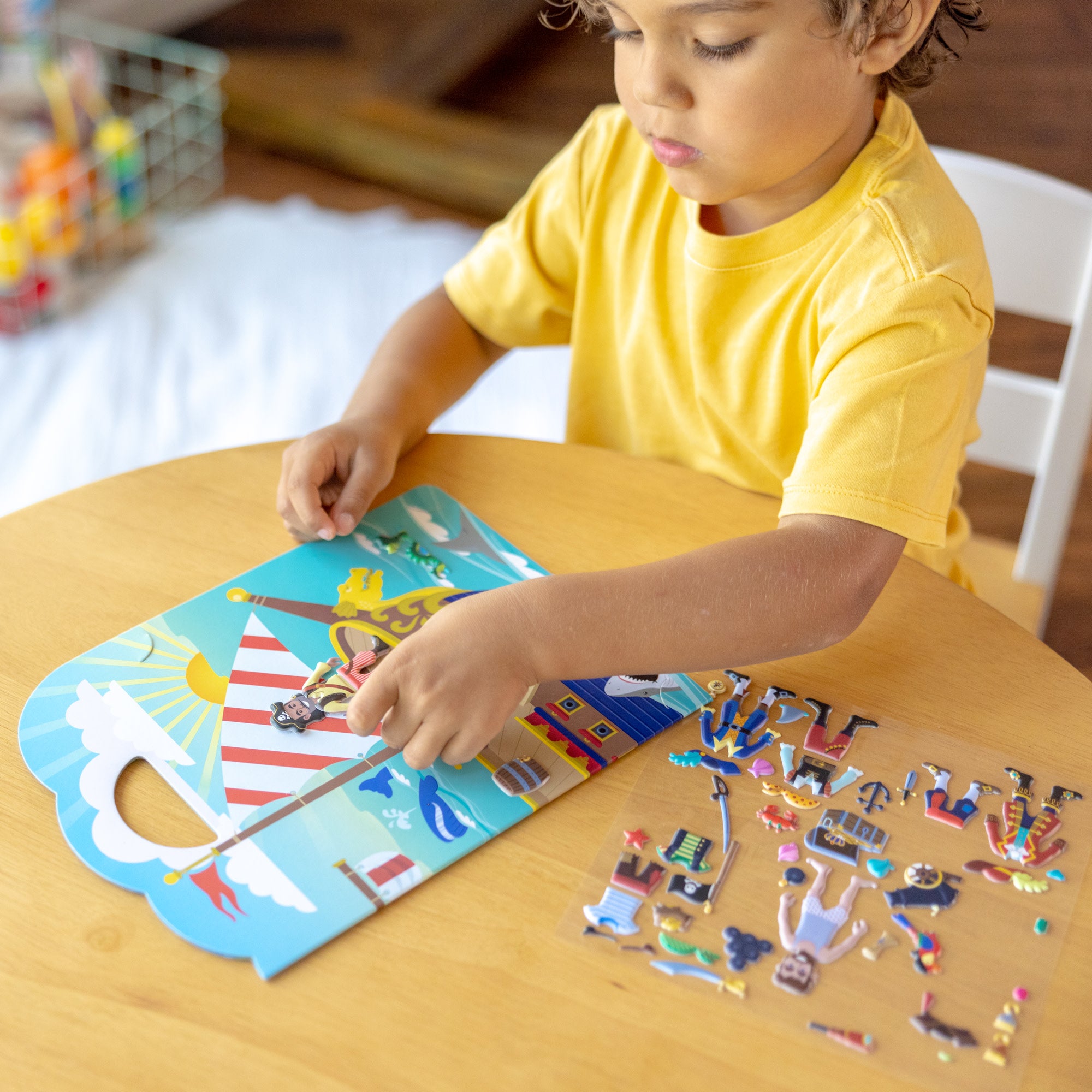 Puffy Sticker Play Set - Pirate - Image 2