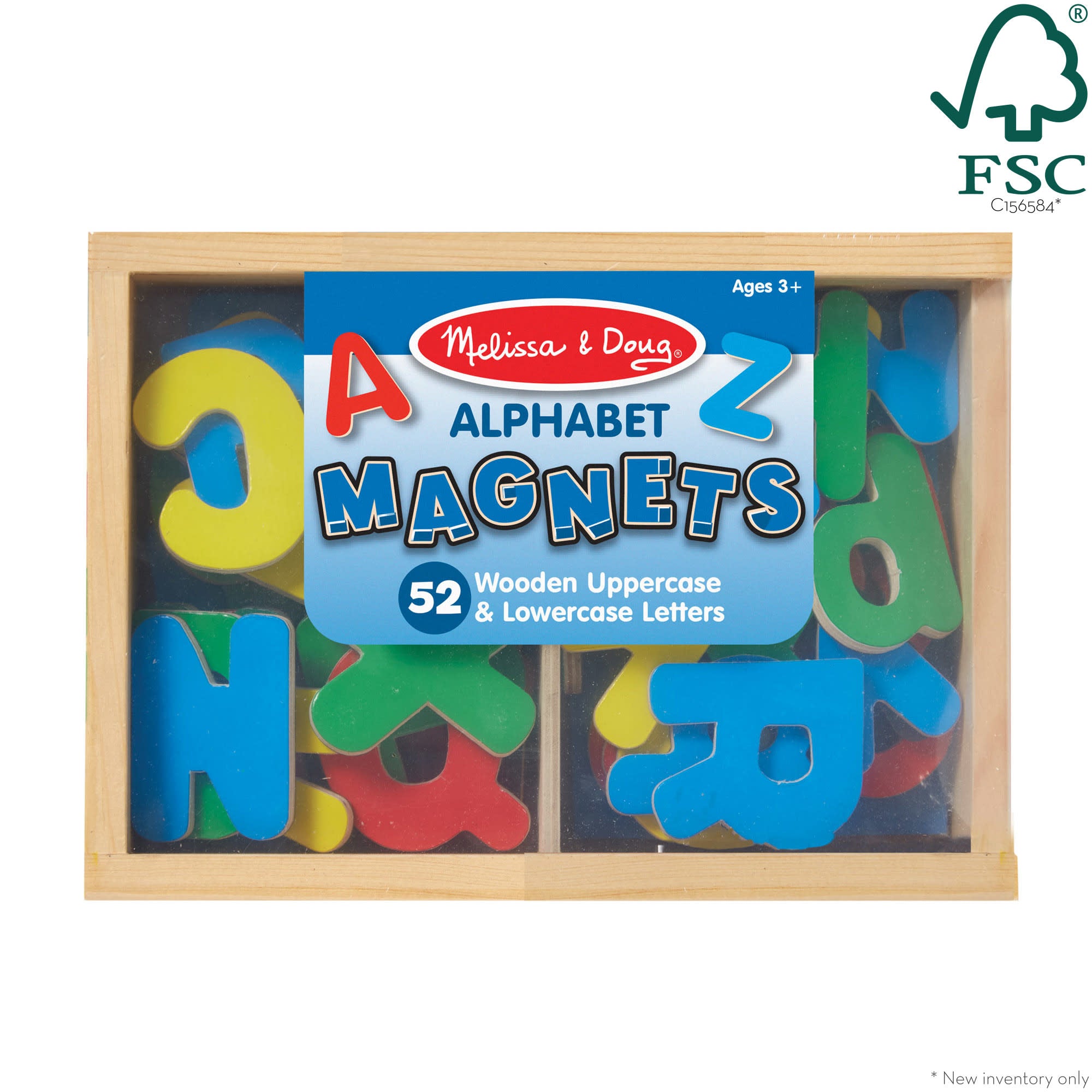 Wooden Letter Alphabet Magnets - Image 3