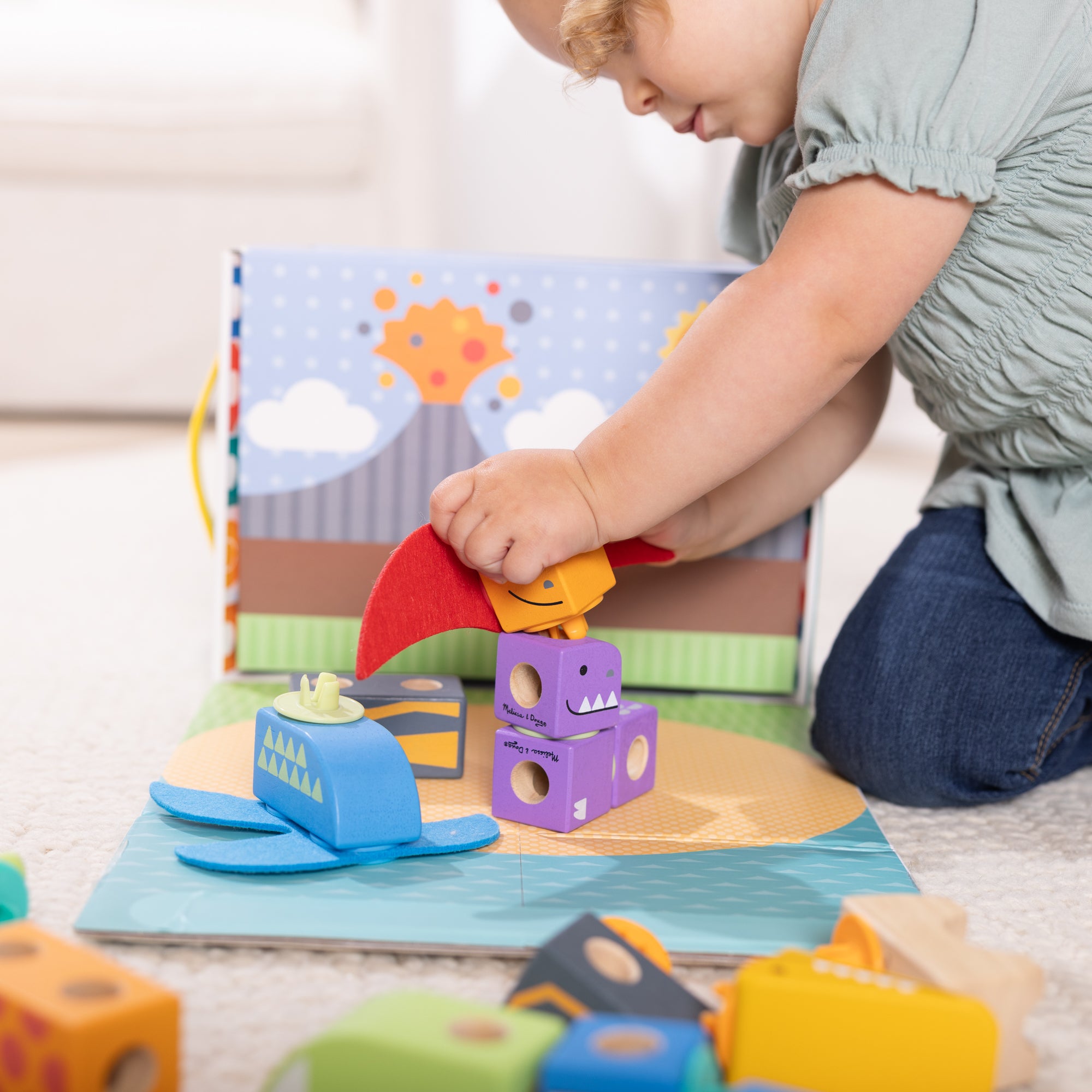Blockables??Dinosaur Play Set - Image 6