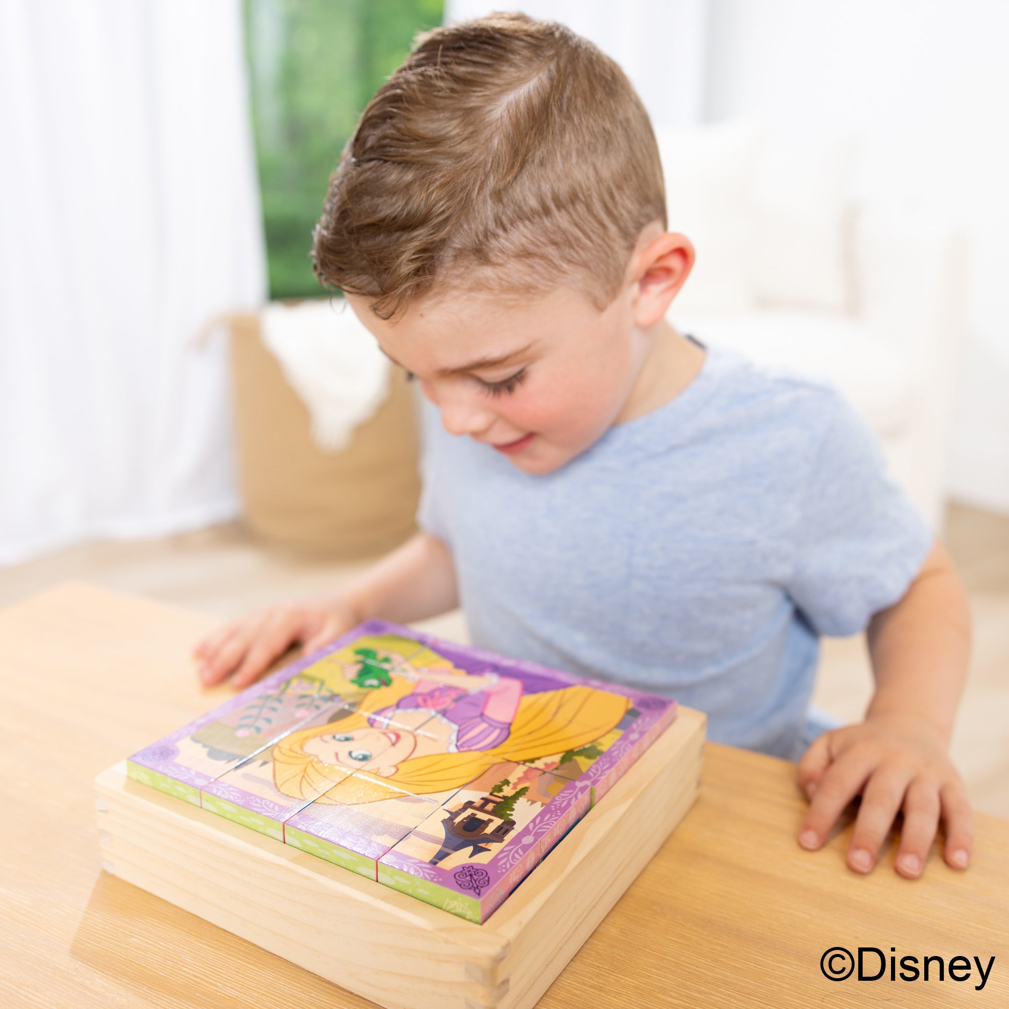 Disney Princess Wooden Cube Puzzle - Image 8
