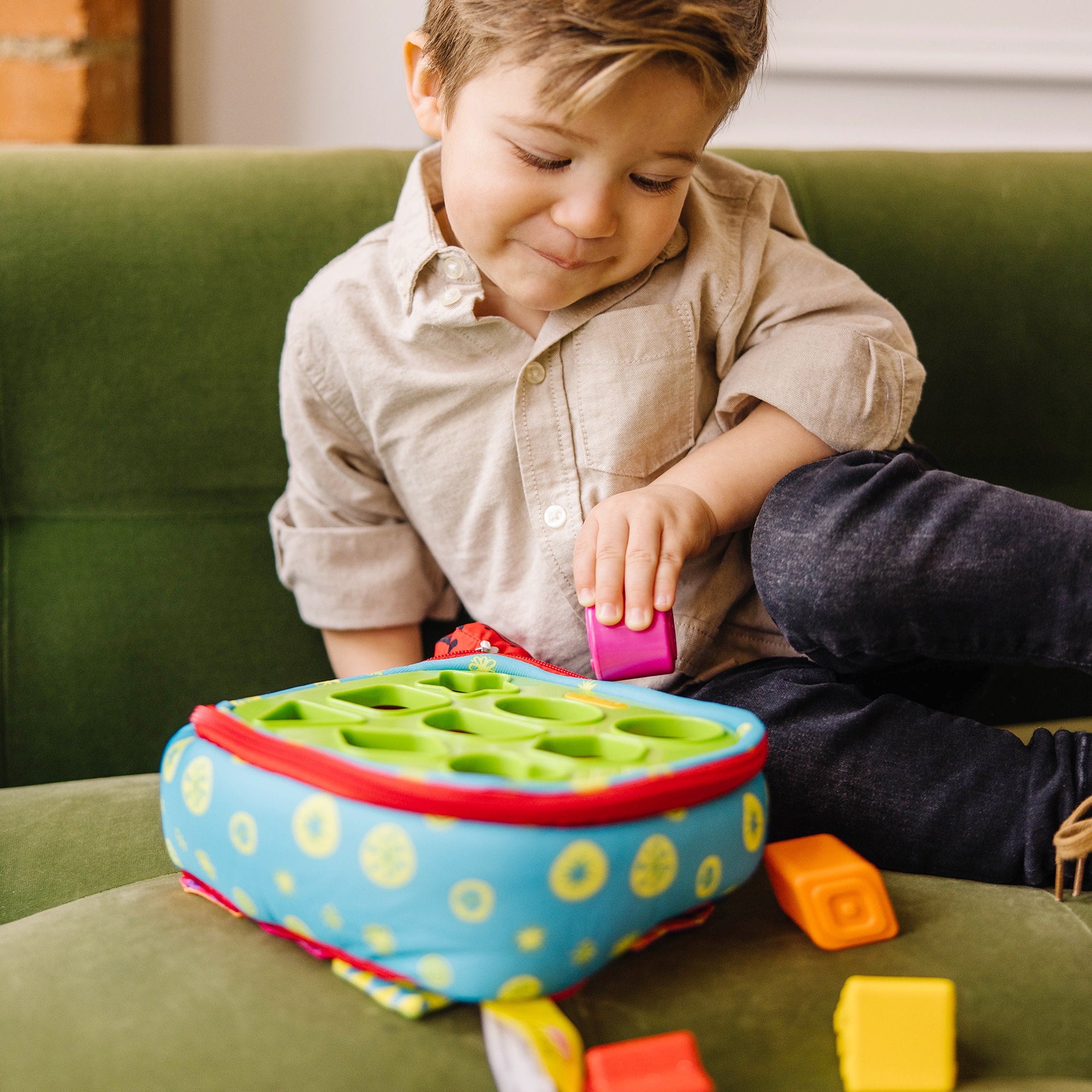 K's Kids Take-Along Shape Sorter - Image 2