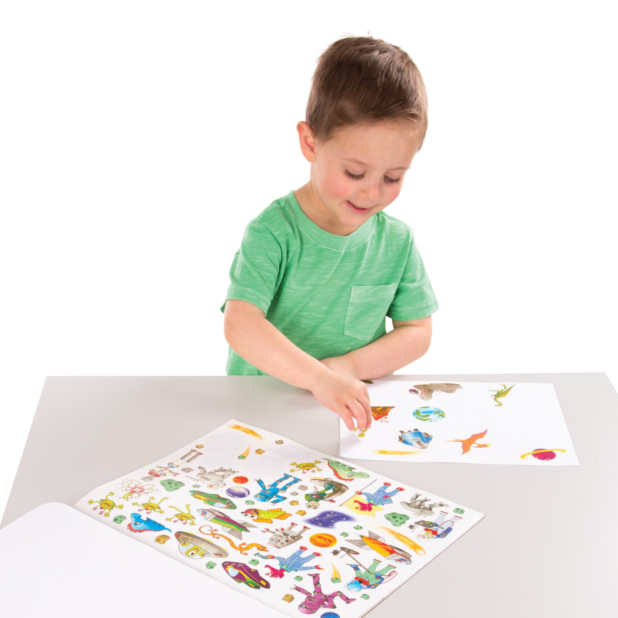 Sticker Collection - Dinosaurs. Vehicles. Space. and More - Image 7