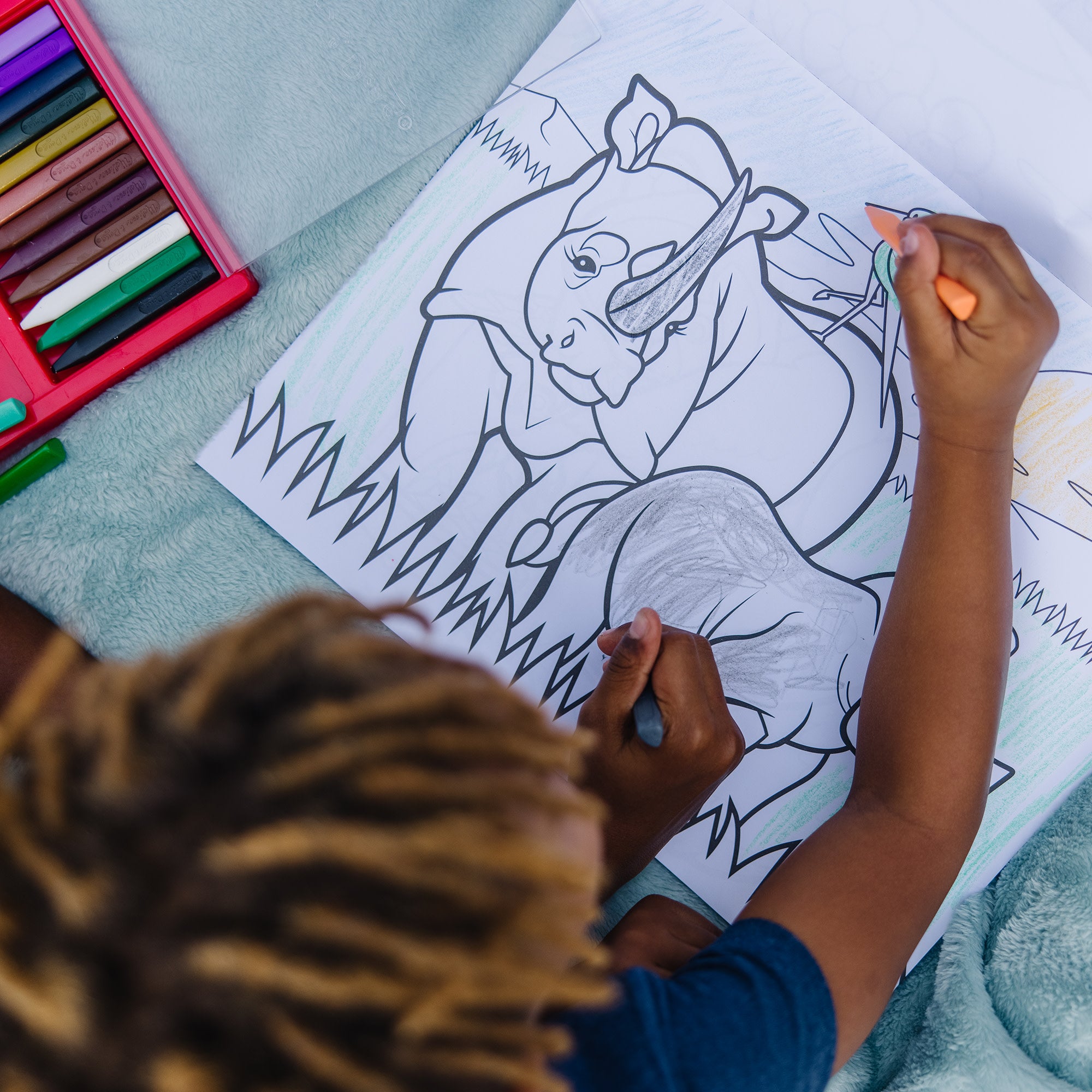 Coloring Pad 3-Pack: Animals. Vehicles. Multi-Theme - Image 4