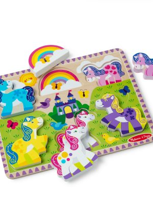 Unicorn Chunky Puzzle ?C 6 Pieces