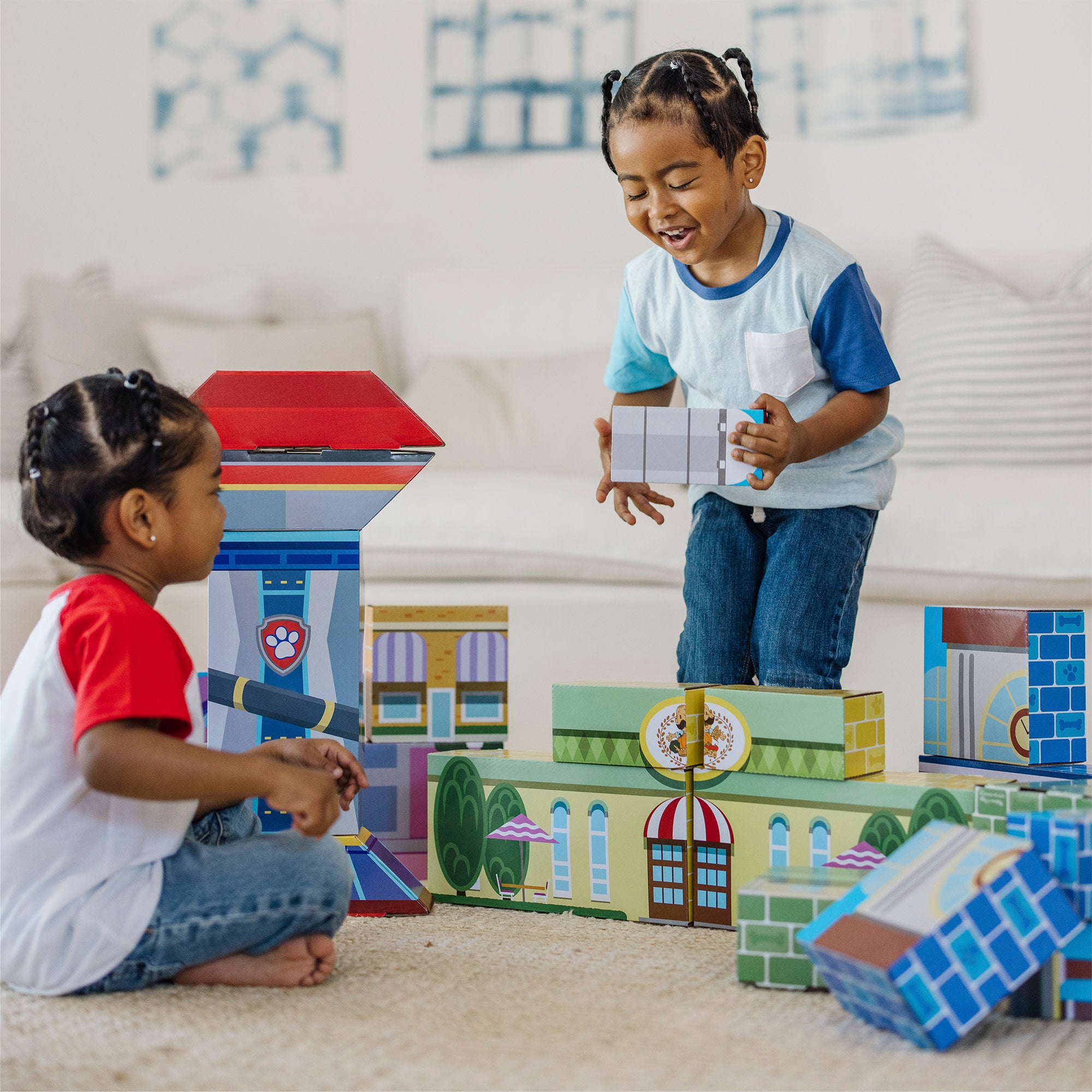PAW Patrol Jumbo Cardboard Blocks - Image 2