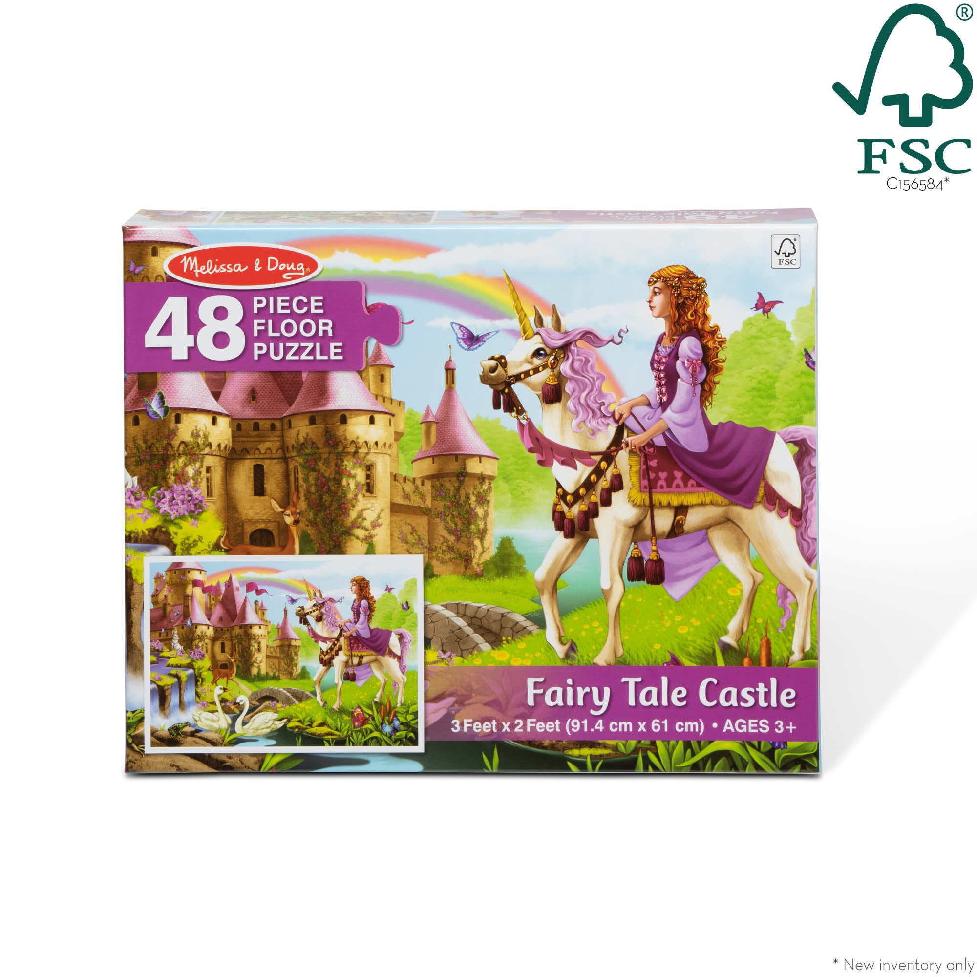 Fairy Tale Castle Floor Puzzle - 48 Pieces - Image 3