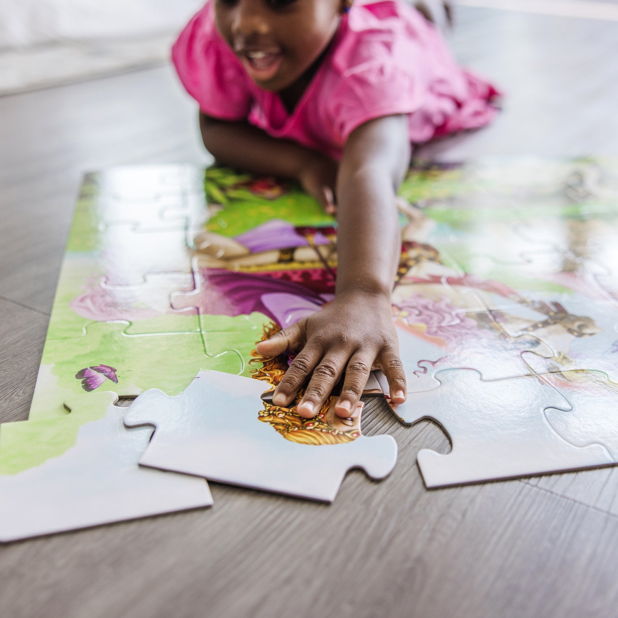 Fairy Tale Castle Floor Puzzle - 48 Pieces - Image 6