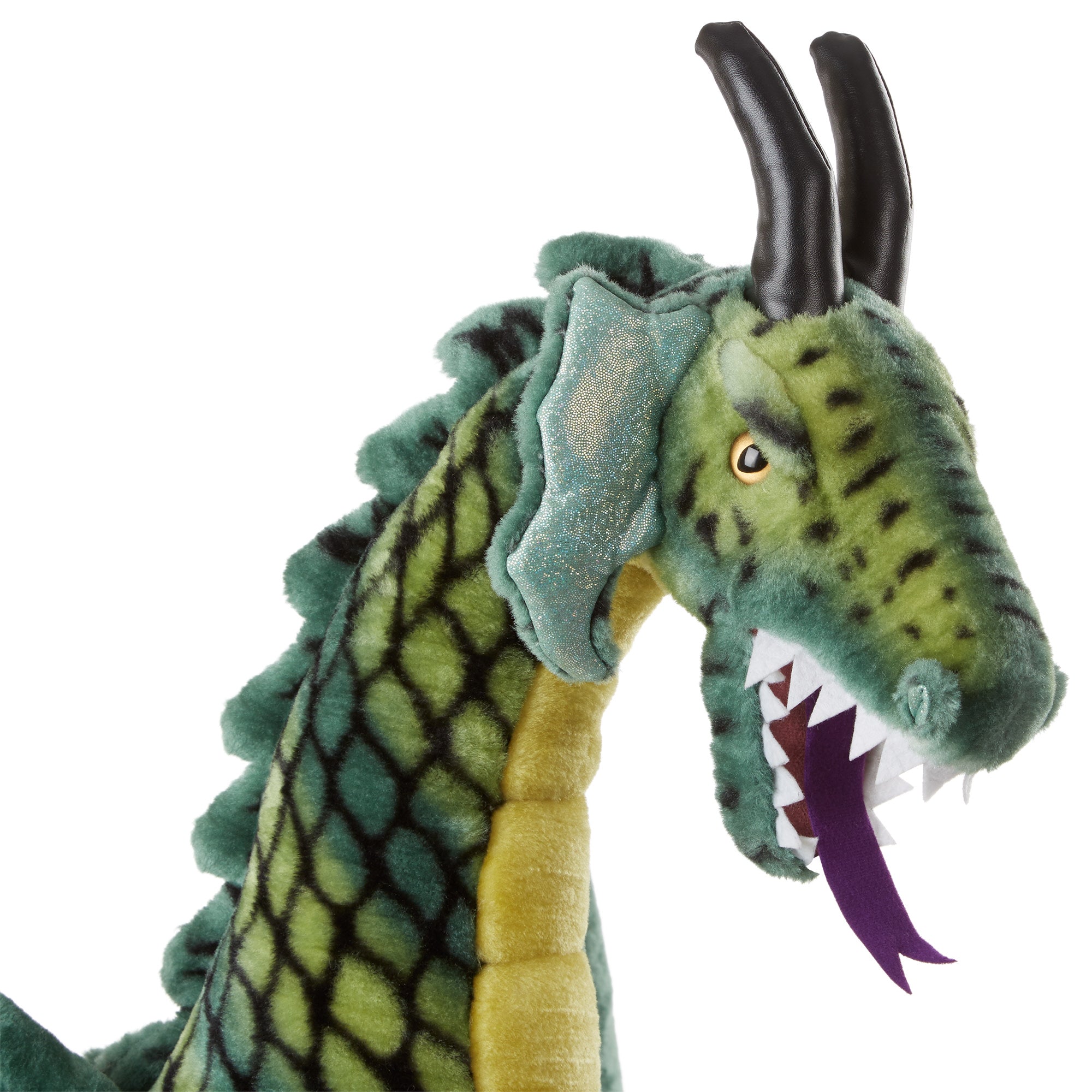 Winged Dragon Lifelike Plush Stuffed Animal - Image 4