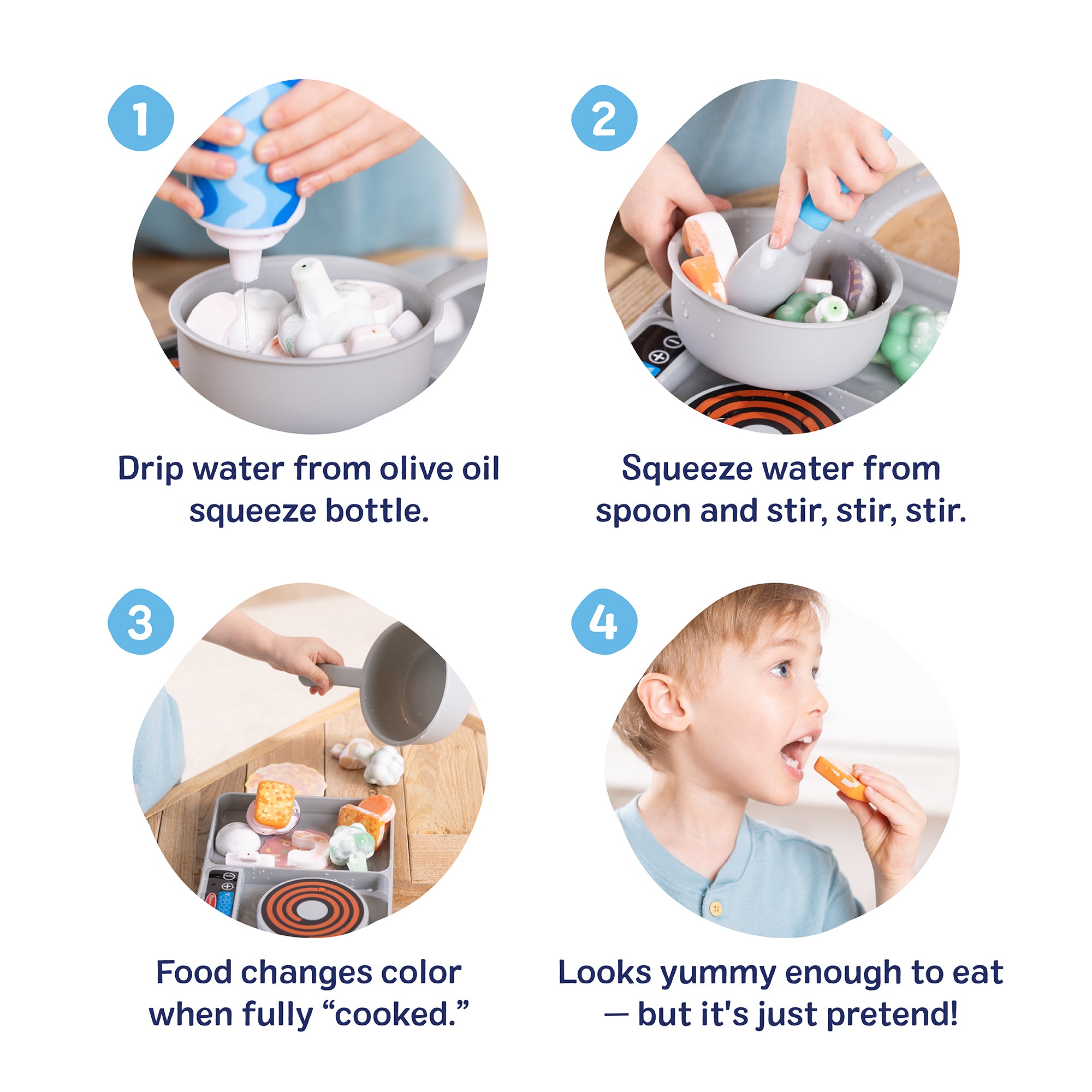 Simmer & Stir Stovetop Play Set with Color Changing Water WOW! - Image 6