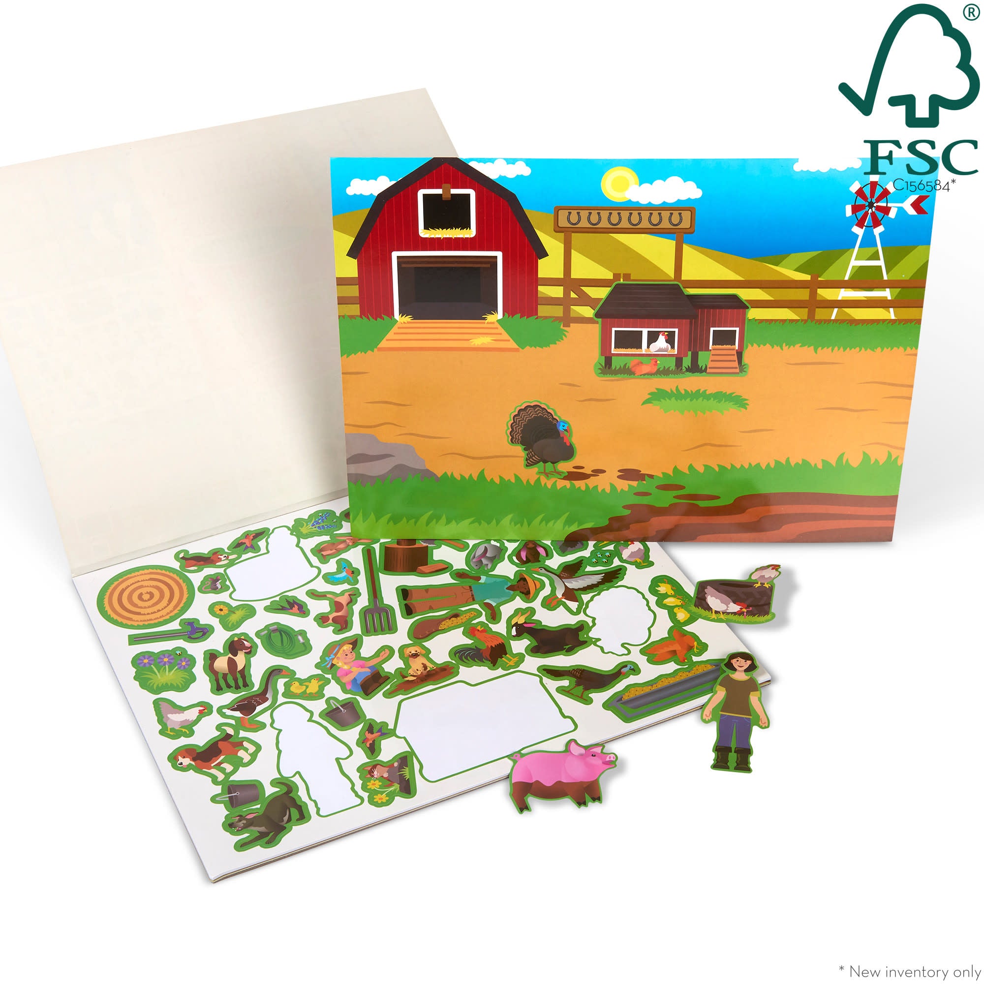 Reusable Sticker Pad - Farm - Image 3