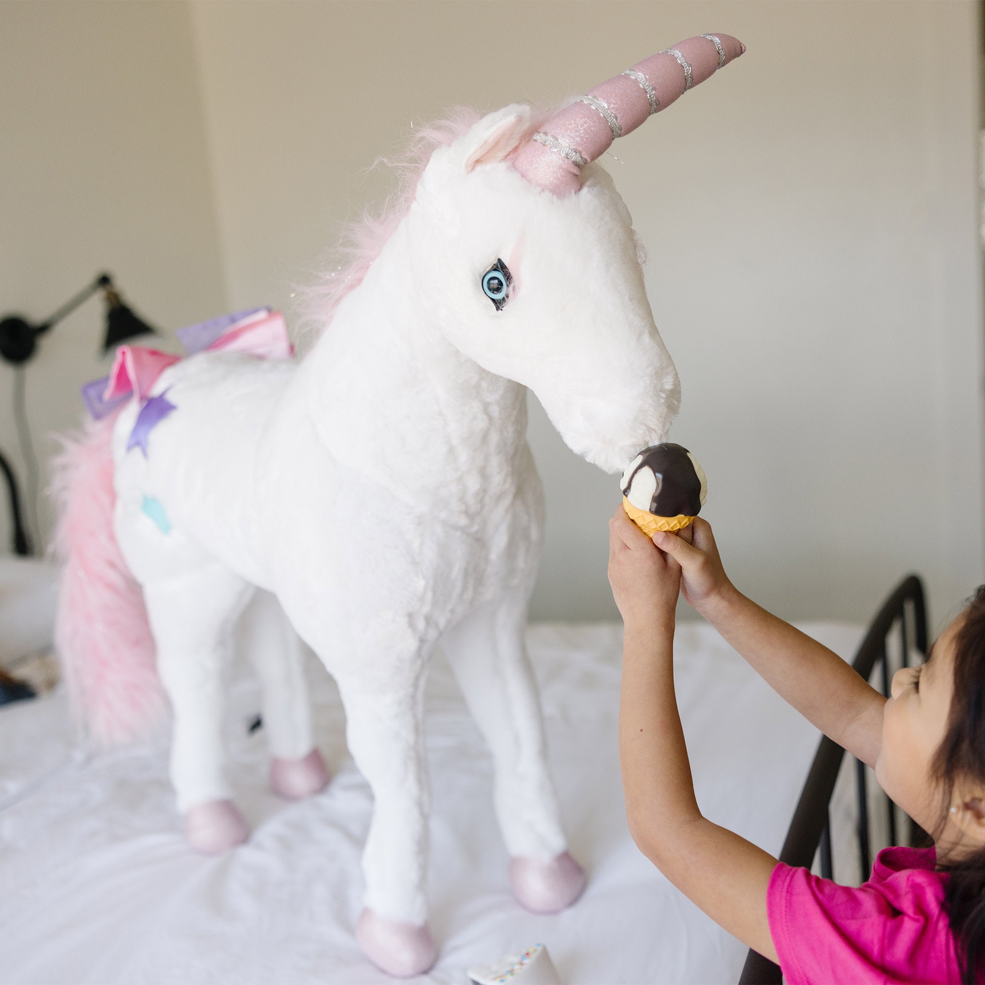 Unicorn Lifelike Plush Stuffed Animal - Image 5