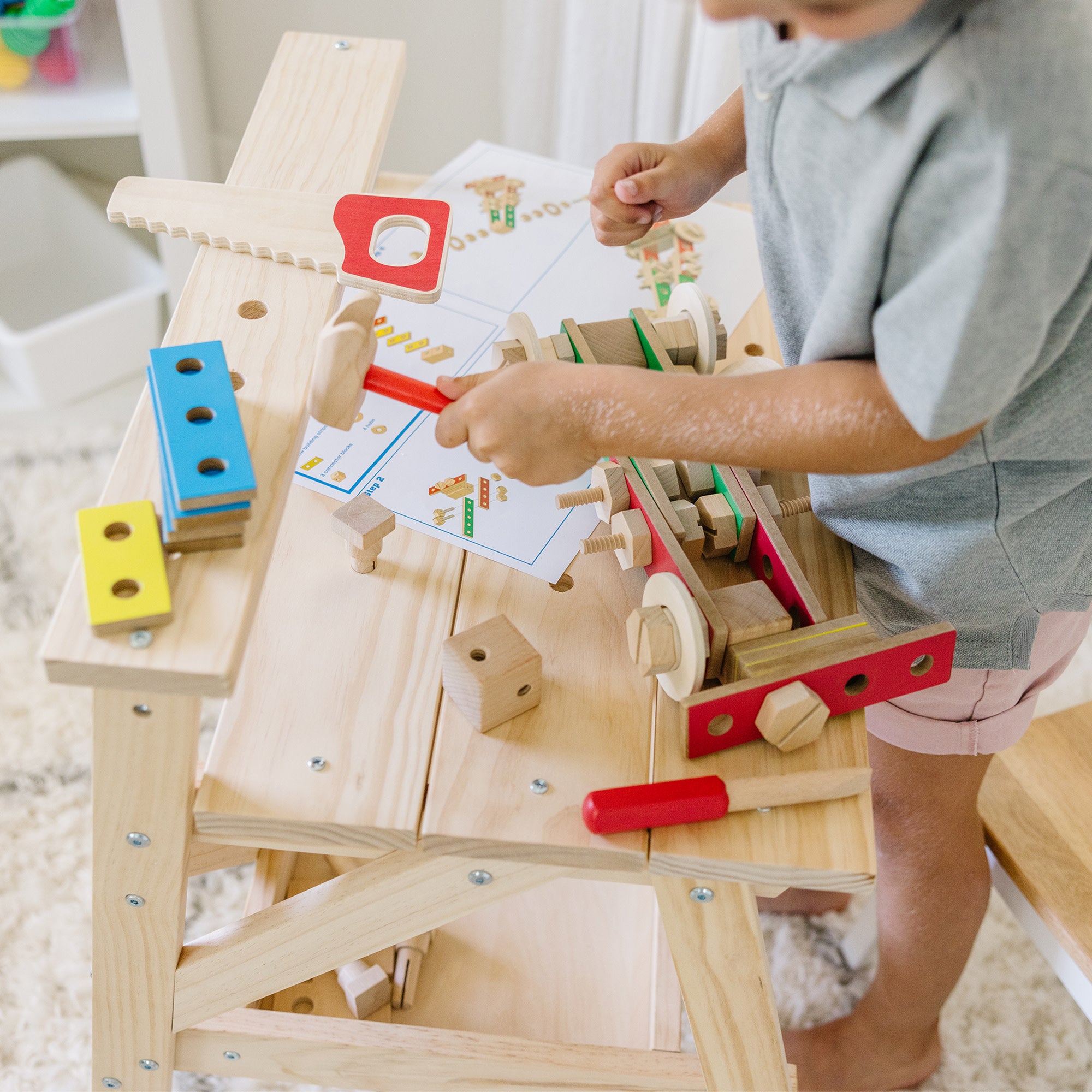 Wooden Project Workbench - Image 2