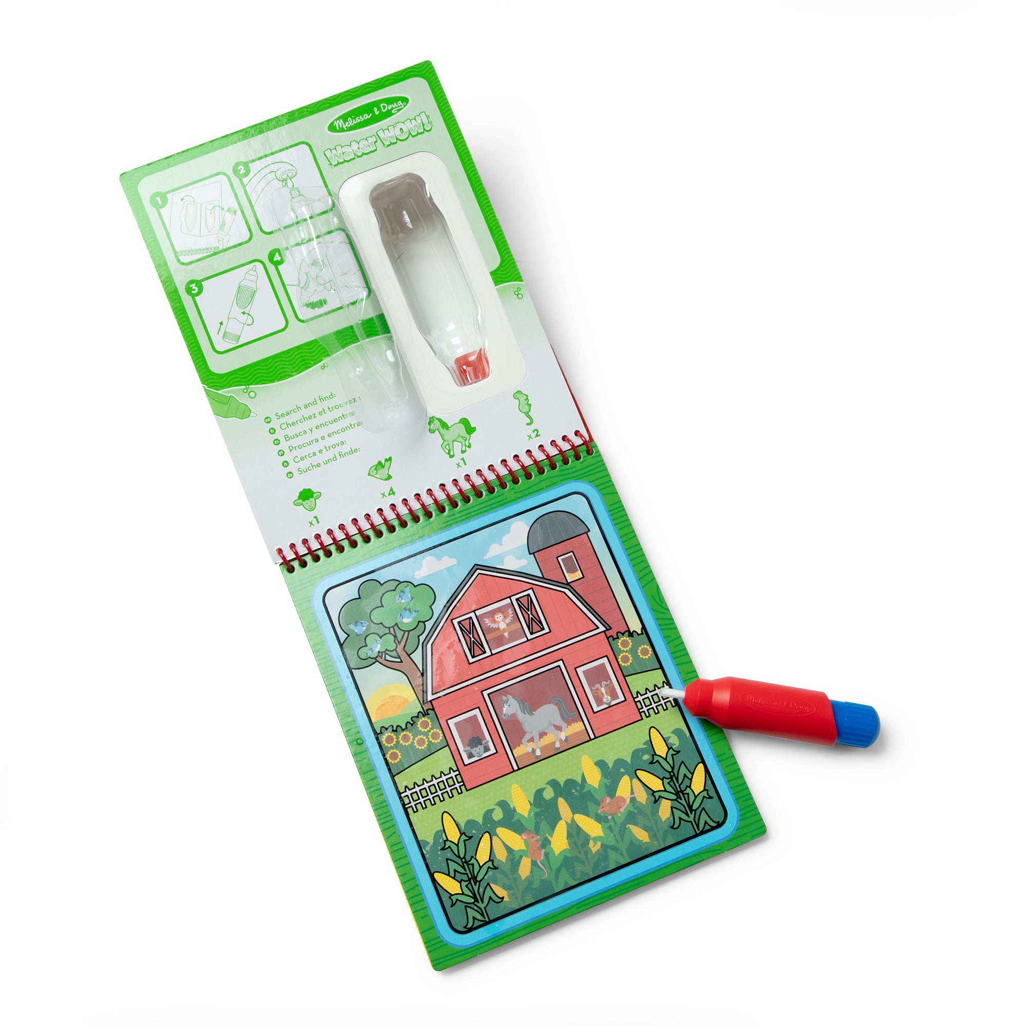 On the Go Water WOW! Color Reveal Pad - Farm - Image 3