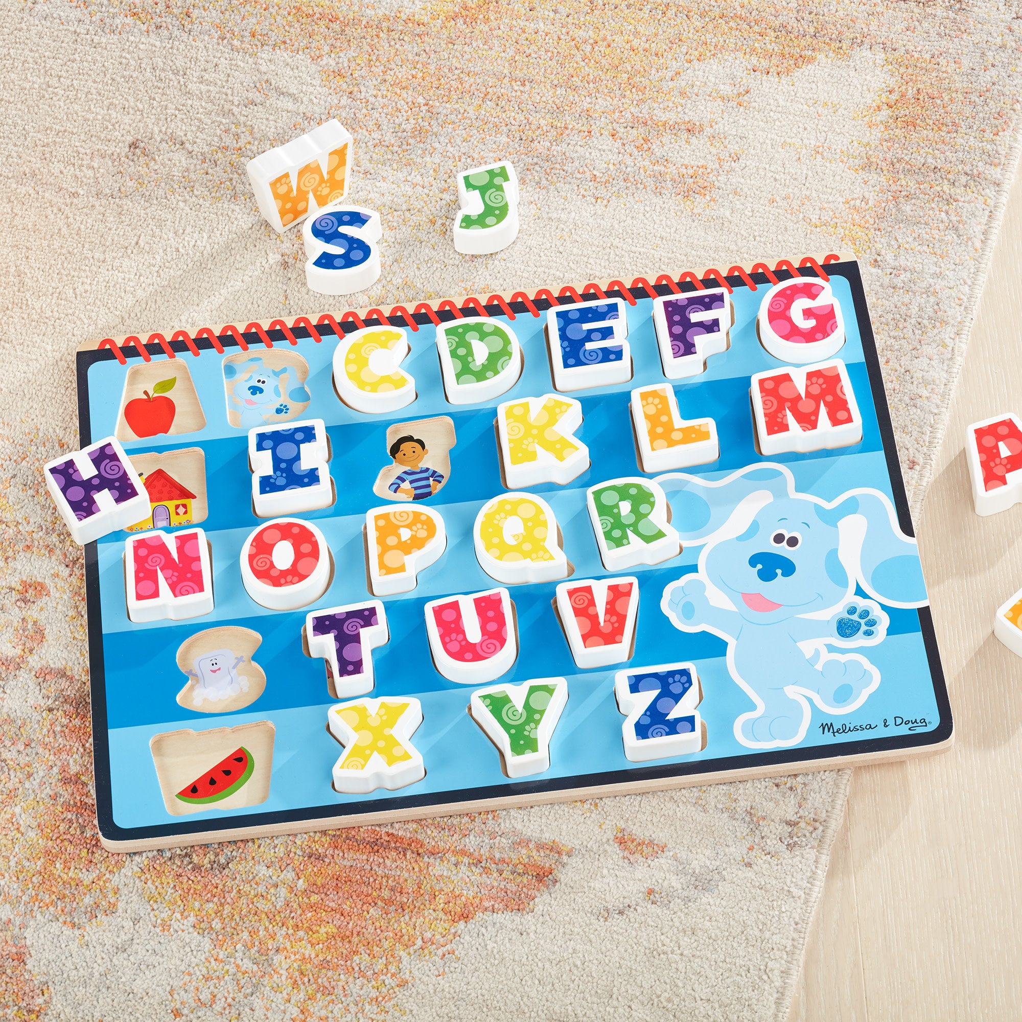 Blue's Clues & You! Wooden Chunky Puzzle - Alphabet - Image 5