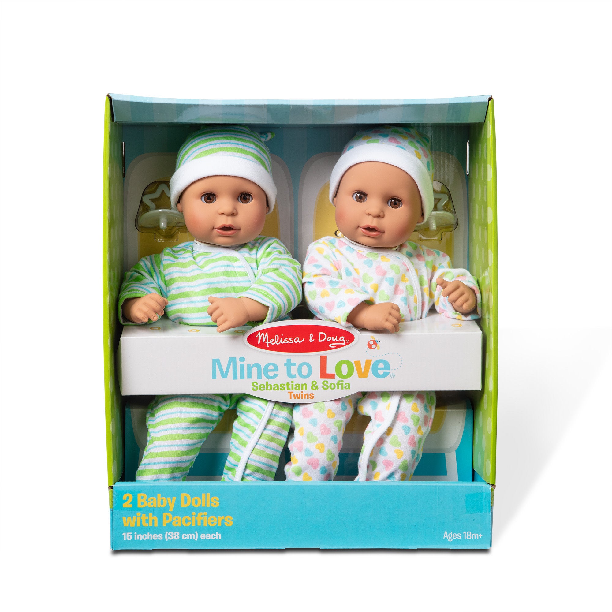 Mine to Love Twins Sebastian & Sofia Dolls - Image 3