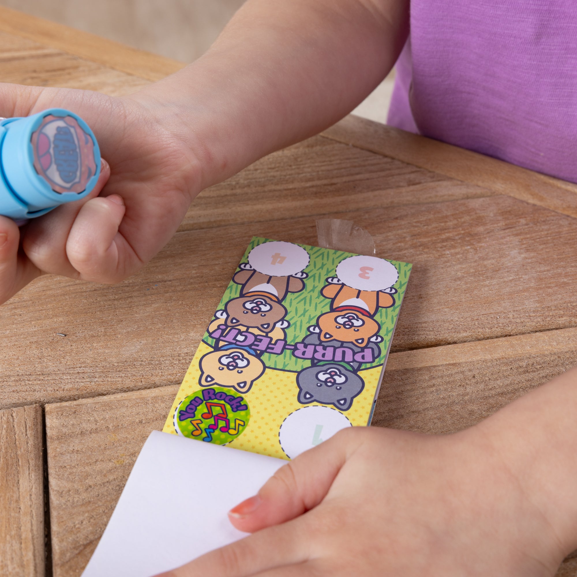 Sticker WOW!? Mini Activity Pad & Refill Stickers - Way to Go! (200+ Stickers. Stamper Not Included) - Image 5