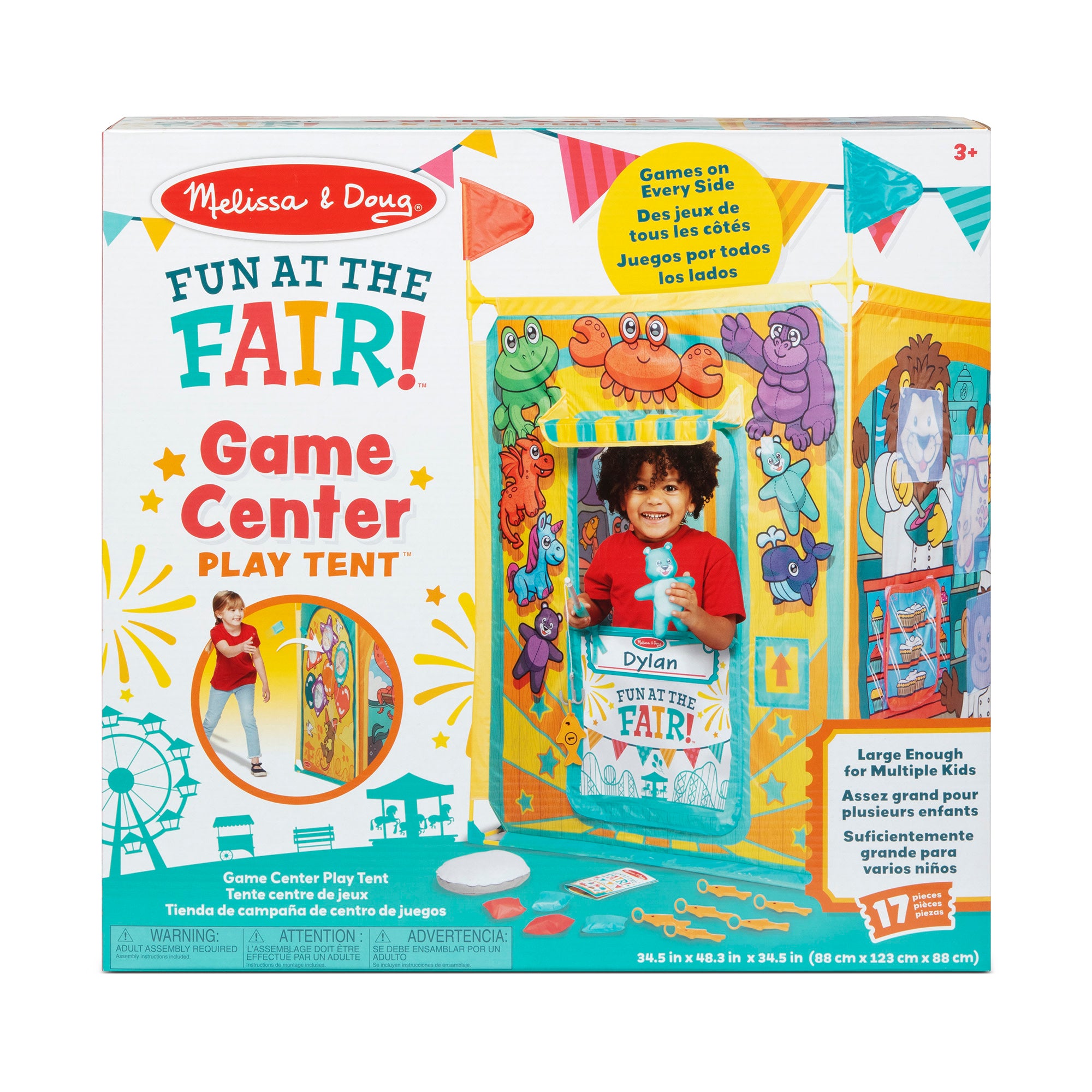 Fun at the Fair! Game Center Play Tent - Image 3