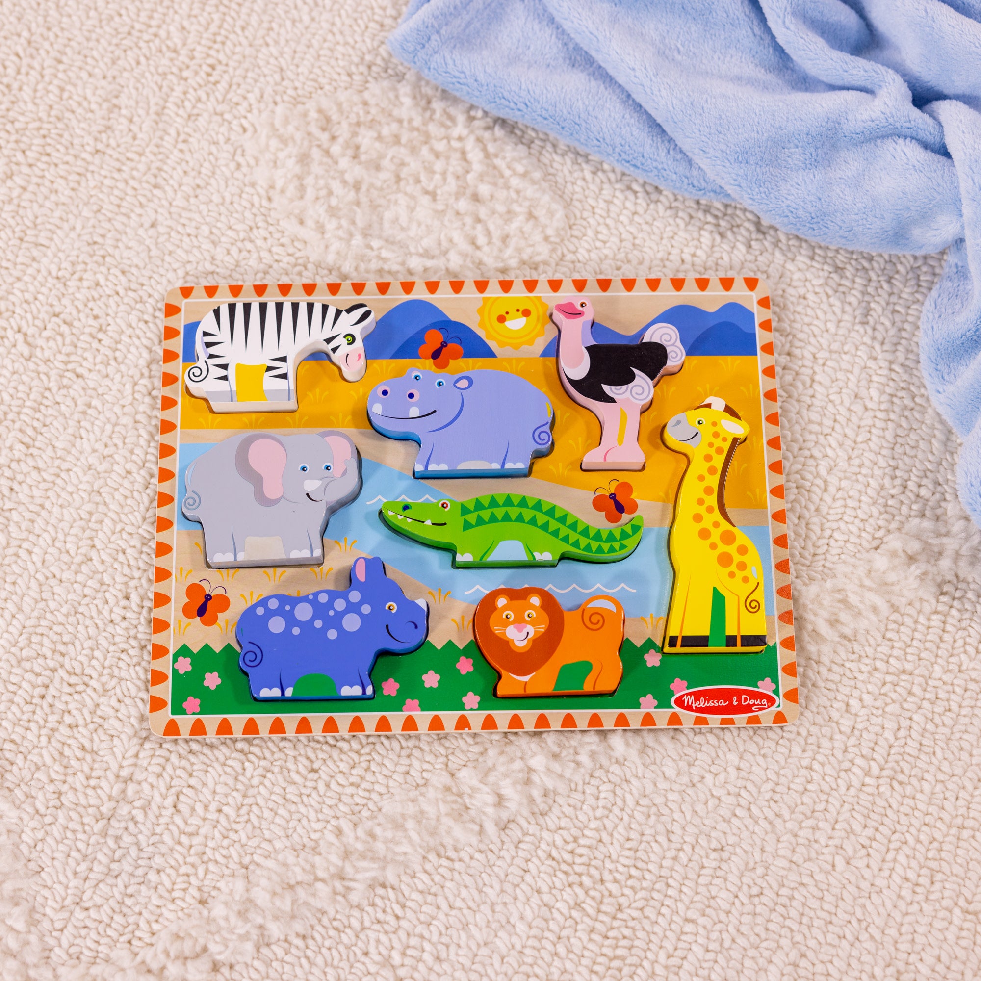 Safari Chunky Puzzle - 8 Pieces - Image 9