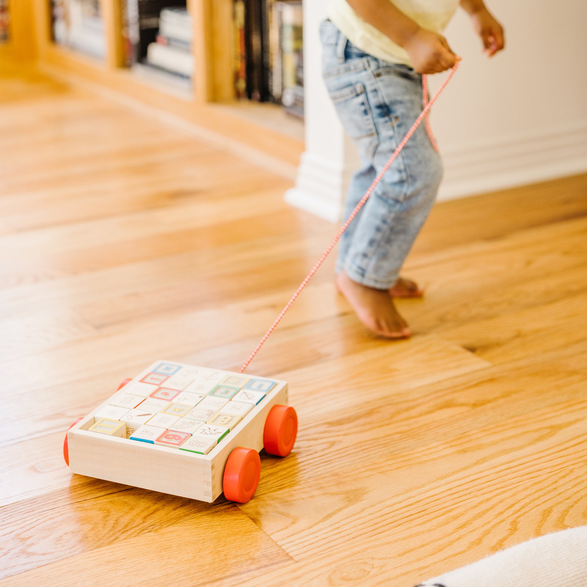 Classic ABC Block Cart - Image 7