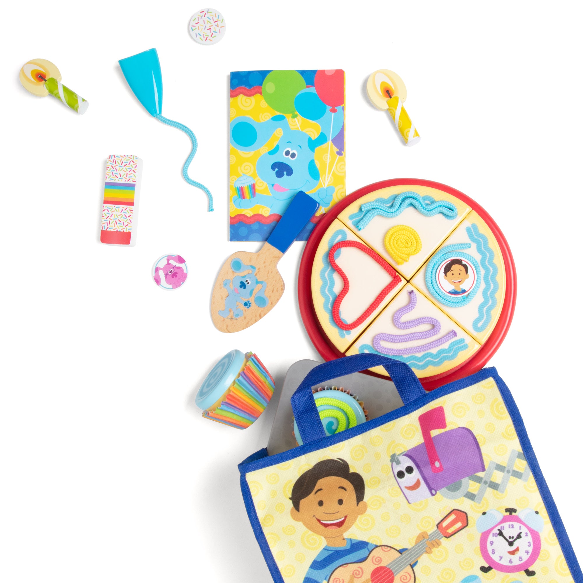Blue's Clues & You! Wooden Birthday Party Play Set - Image 4