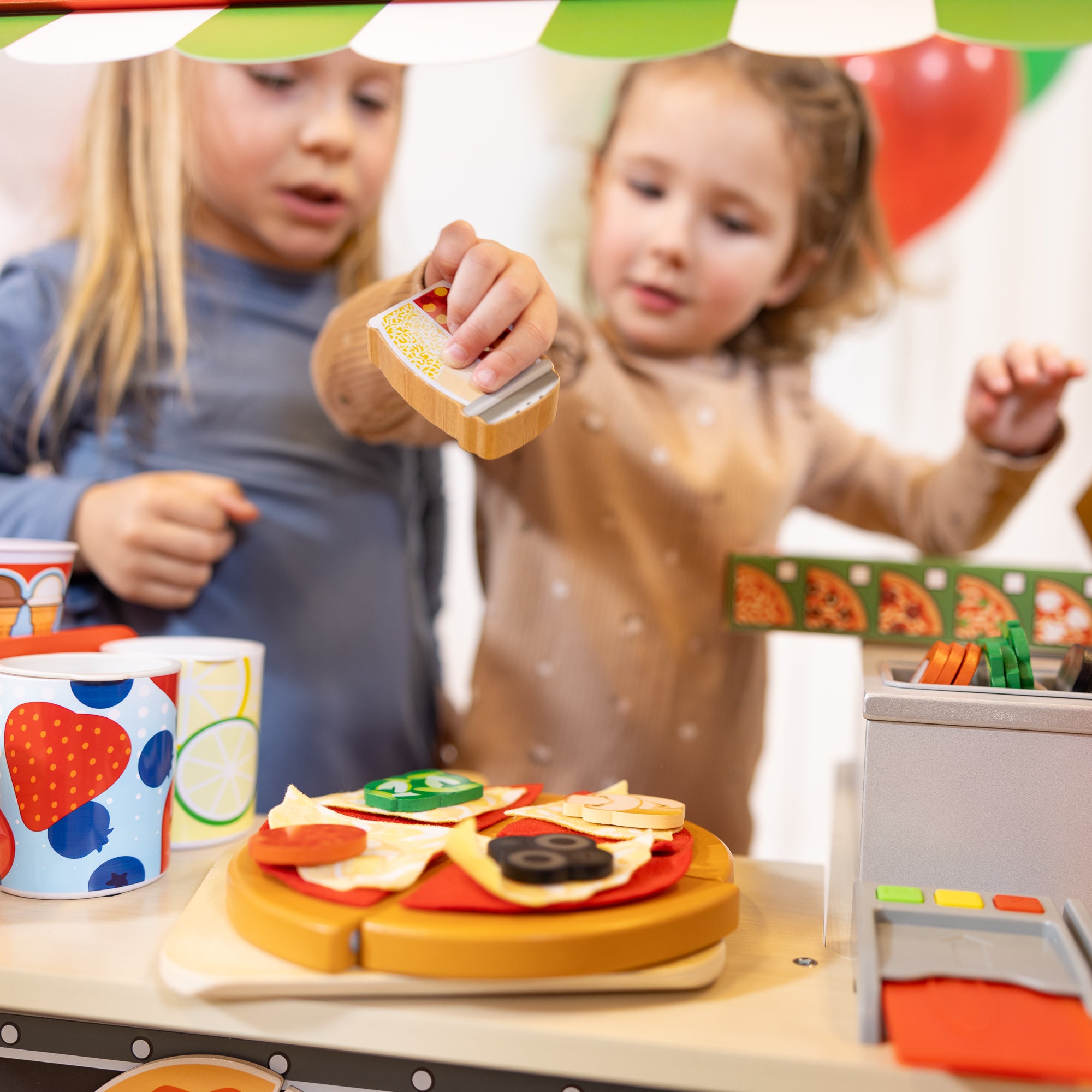 Wooden Pizza Food Truck Activity Center - Image 6
